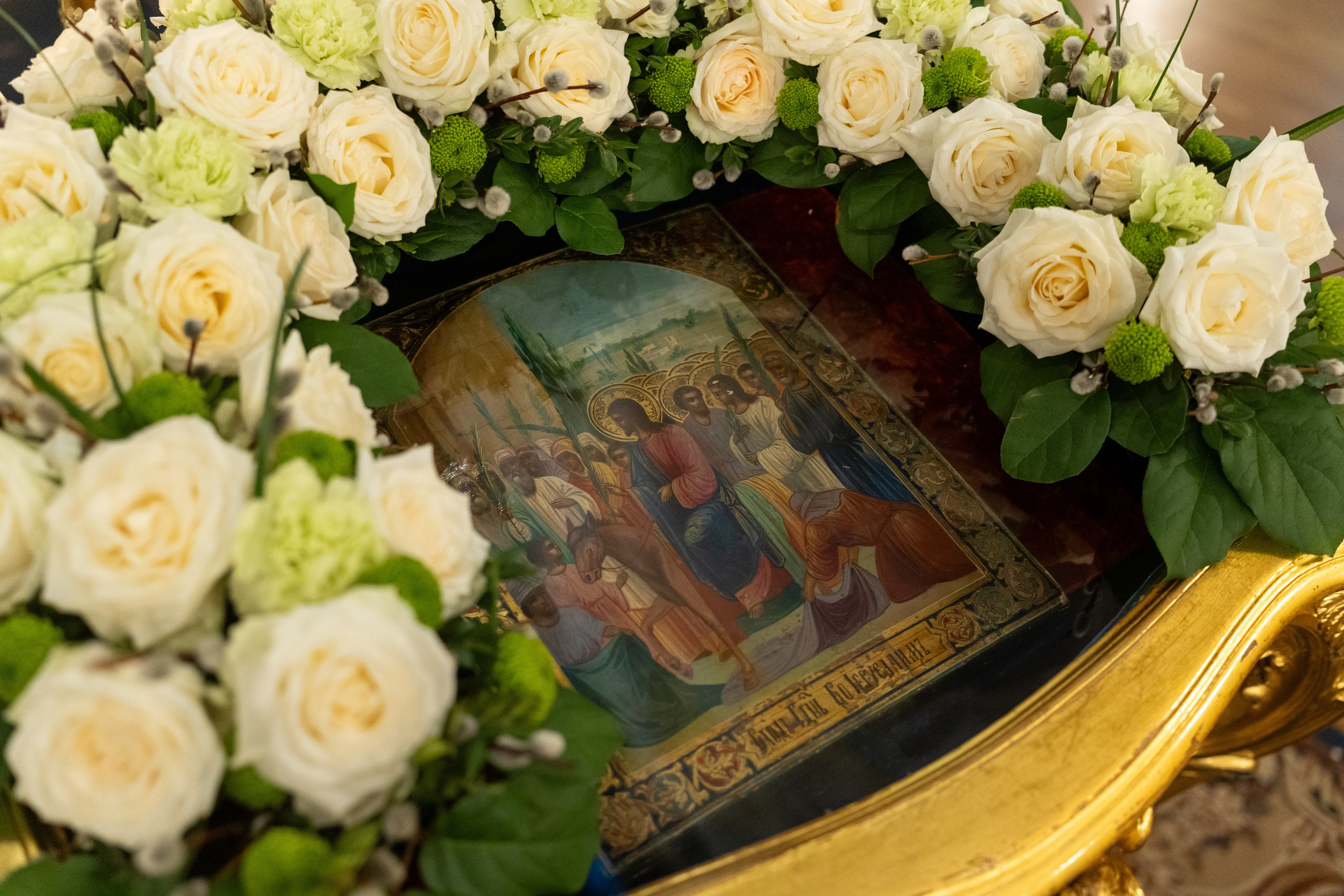 Суббота 6-й седмицы, ваий. Лазарева суббота. Воскрешение прав. Лазаря. НИКОЛО-БОГОЯВЛЕНСКИЙ МОРСКОЙ СОБОР