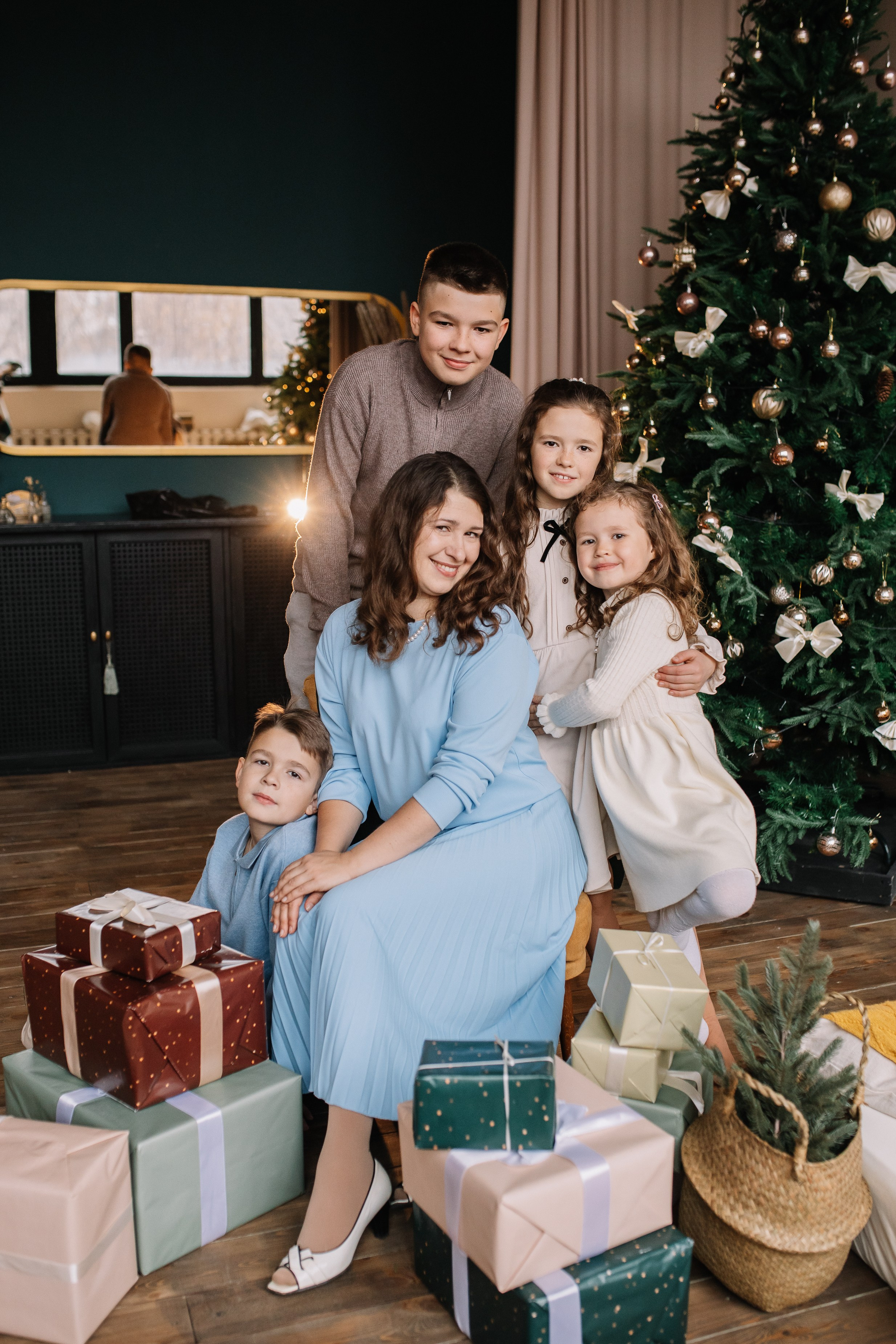 Алексей, Мария, Дима, Ваня, Аня и Лиза. Семейный фотограф Трусова Евгения в Екатеринбурге