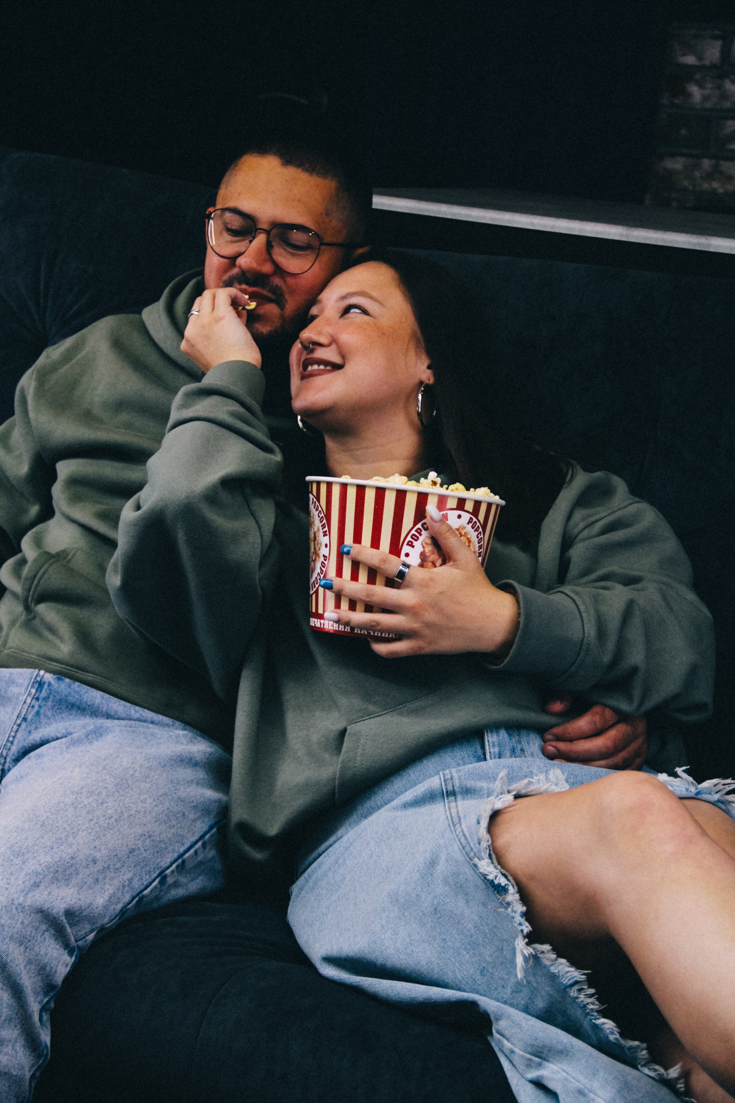 Кинотеатр. Семейный фотодуэт Ирина и Николай Власьевы. Фотосессии в Новосибирске