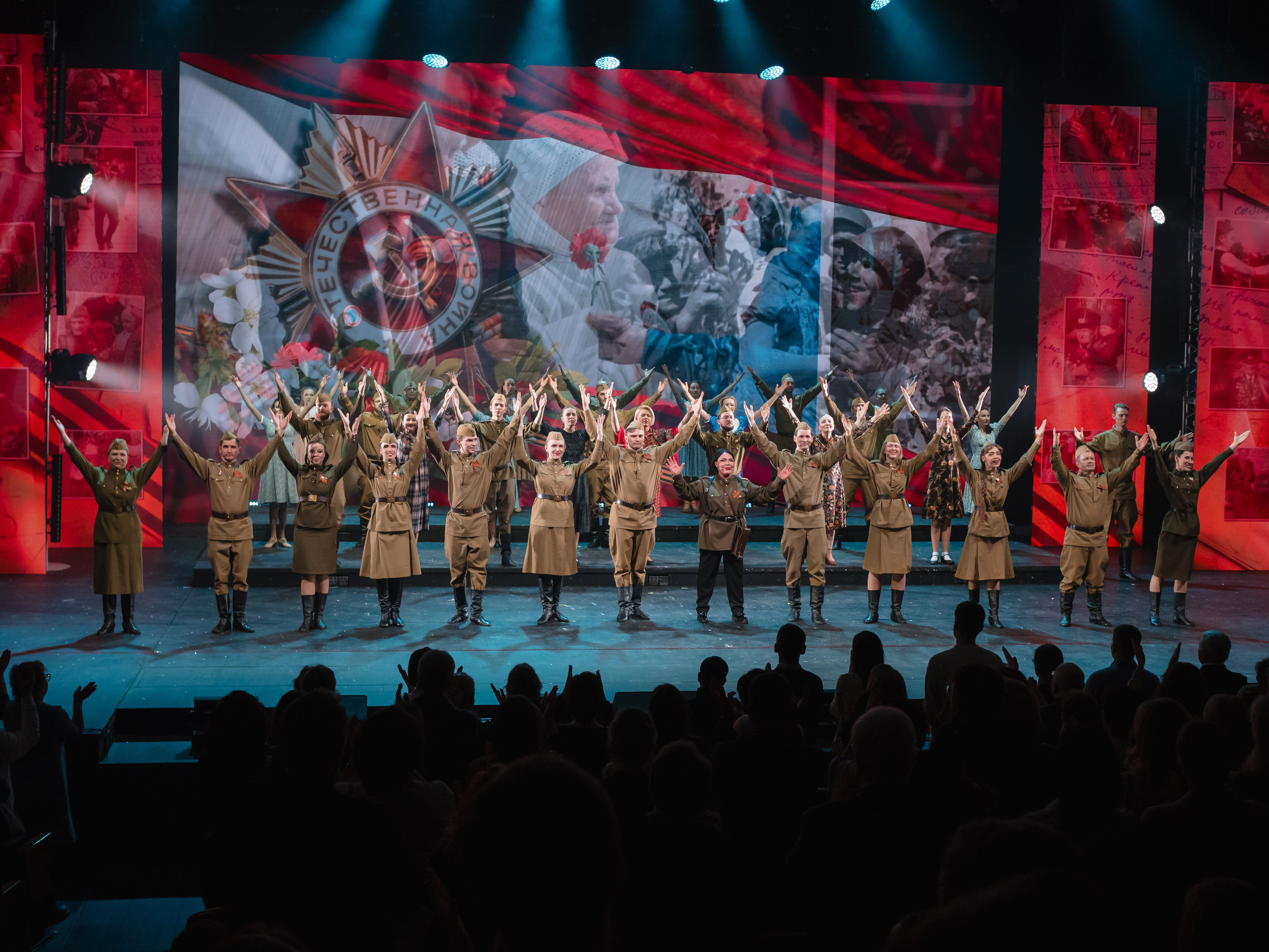 Василий Теркин, театр «Русская песня». Фотограф Ольга Махалова — Санкт-Петербург, Москва, Нижний Новгород