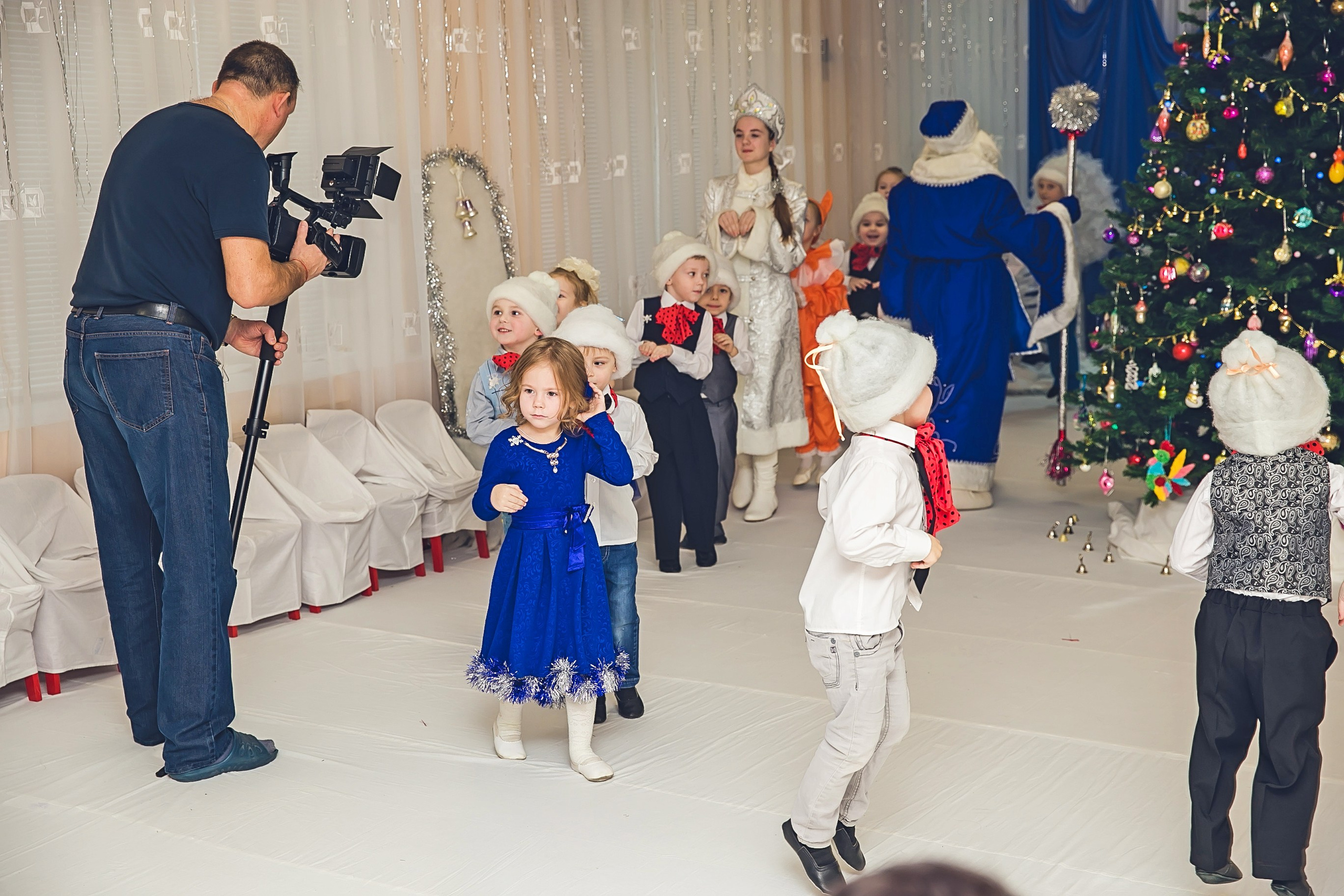 Новый год в саду. Семейный и детский фотограф в Нижнем Новгороде