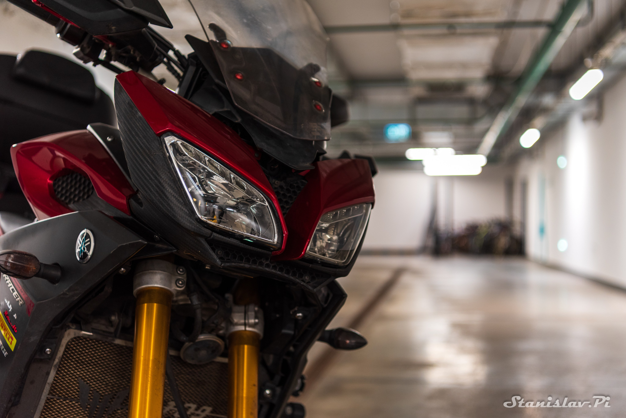 Творческие фотографии StanislavPi мотоцикла Yamaha Tracer первого поколения 2015 года выпуска
