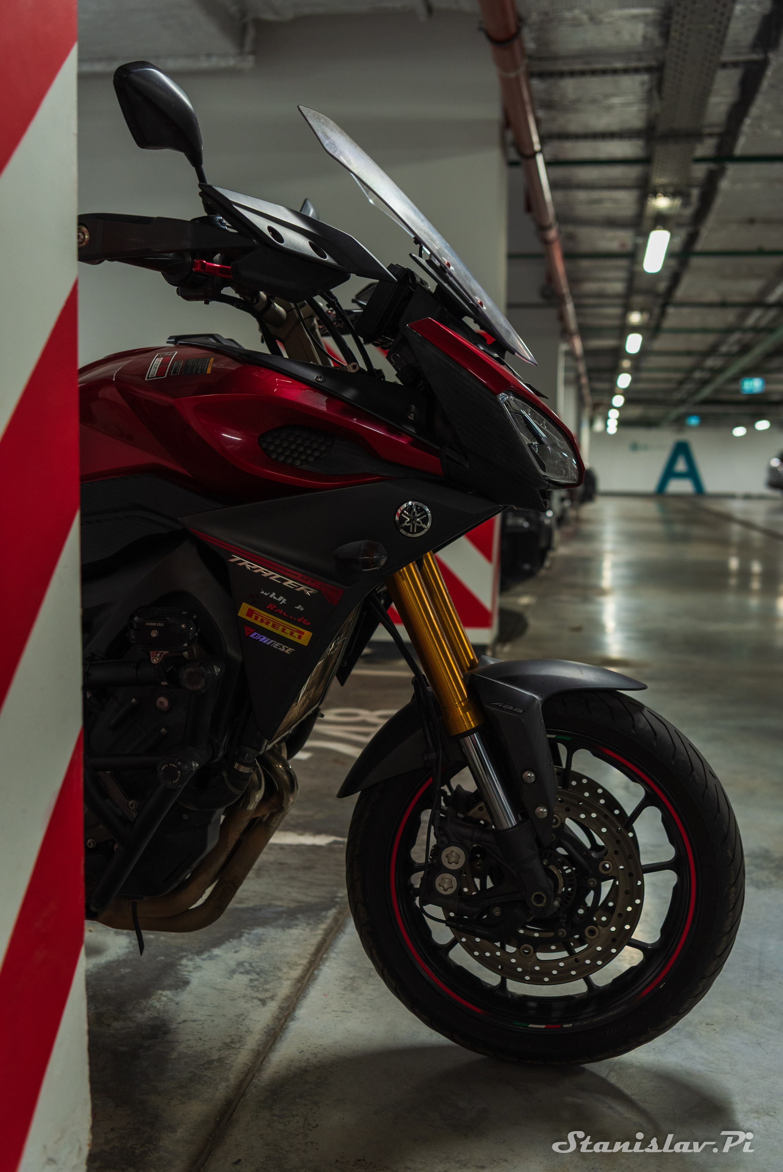 Творческие фотографии StanislavPi мотоцикла Yamaha Tracer первого поколения 2015 года выпуска