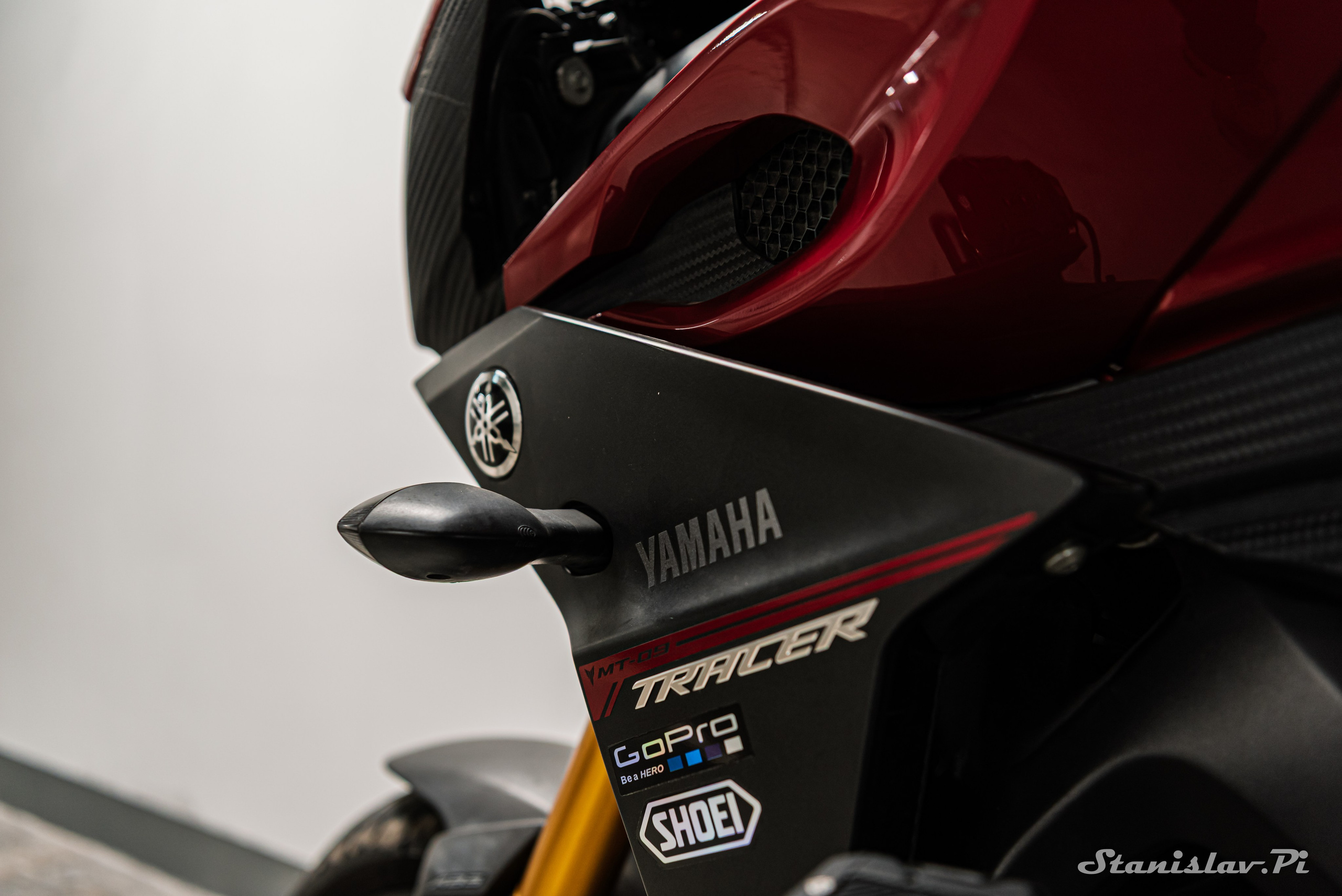 Творческие фотографии StanislavPi мотоцикла Yamaha Tracer первого поколения 2015 года выпуска