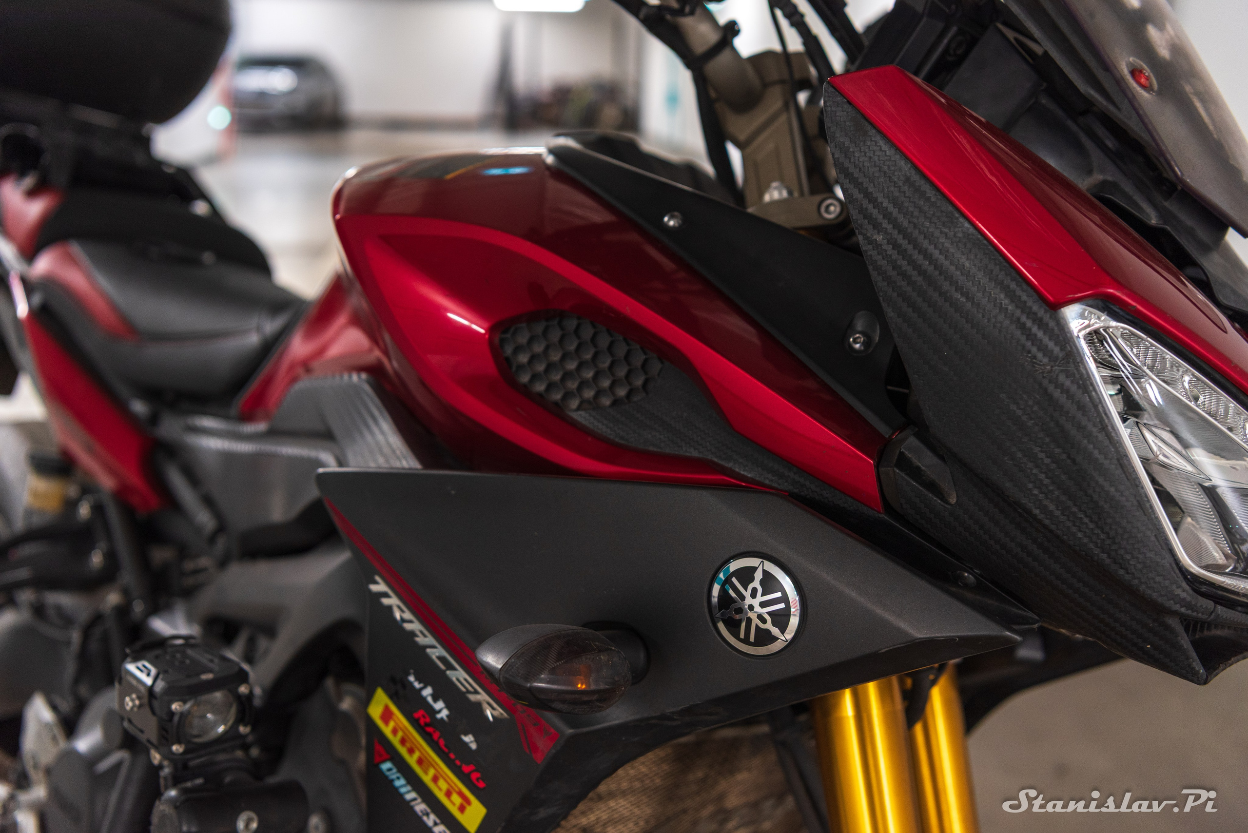 Творческие фотографии StanislavPi мотоцикла Yamaha Tracer первого поколения 2015 года выпуска