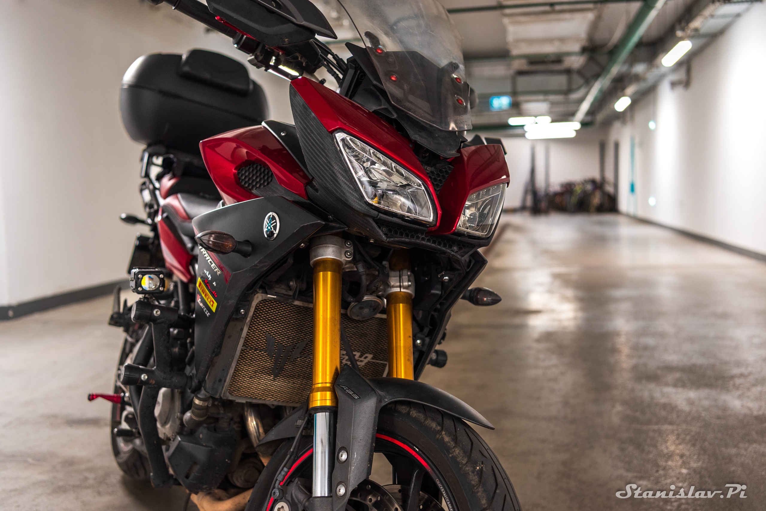Творческие фотографии StanislavPi мотоцикла Yamaha Tracer первого поколения 2015 года выпуска
