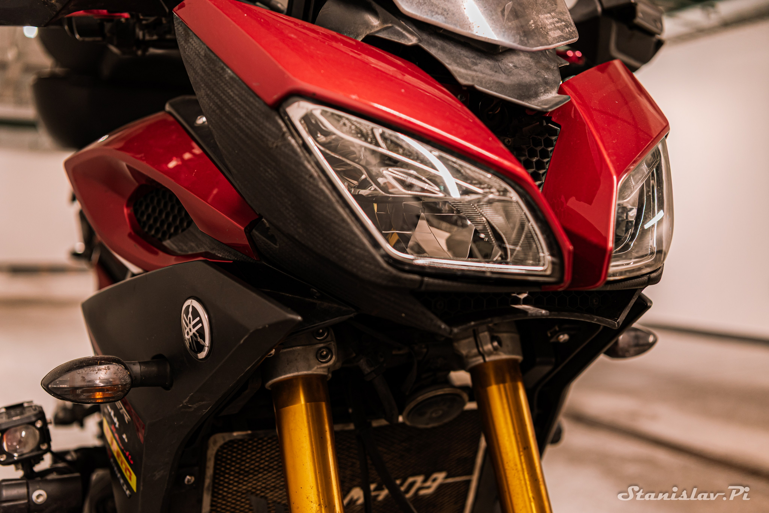 Творческие фотографии StanislavPi мотоцикла Yamaha Tracer первого поколения 2015 года выпуска