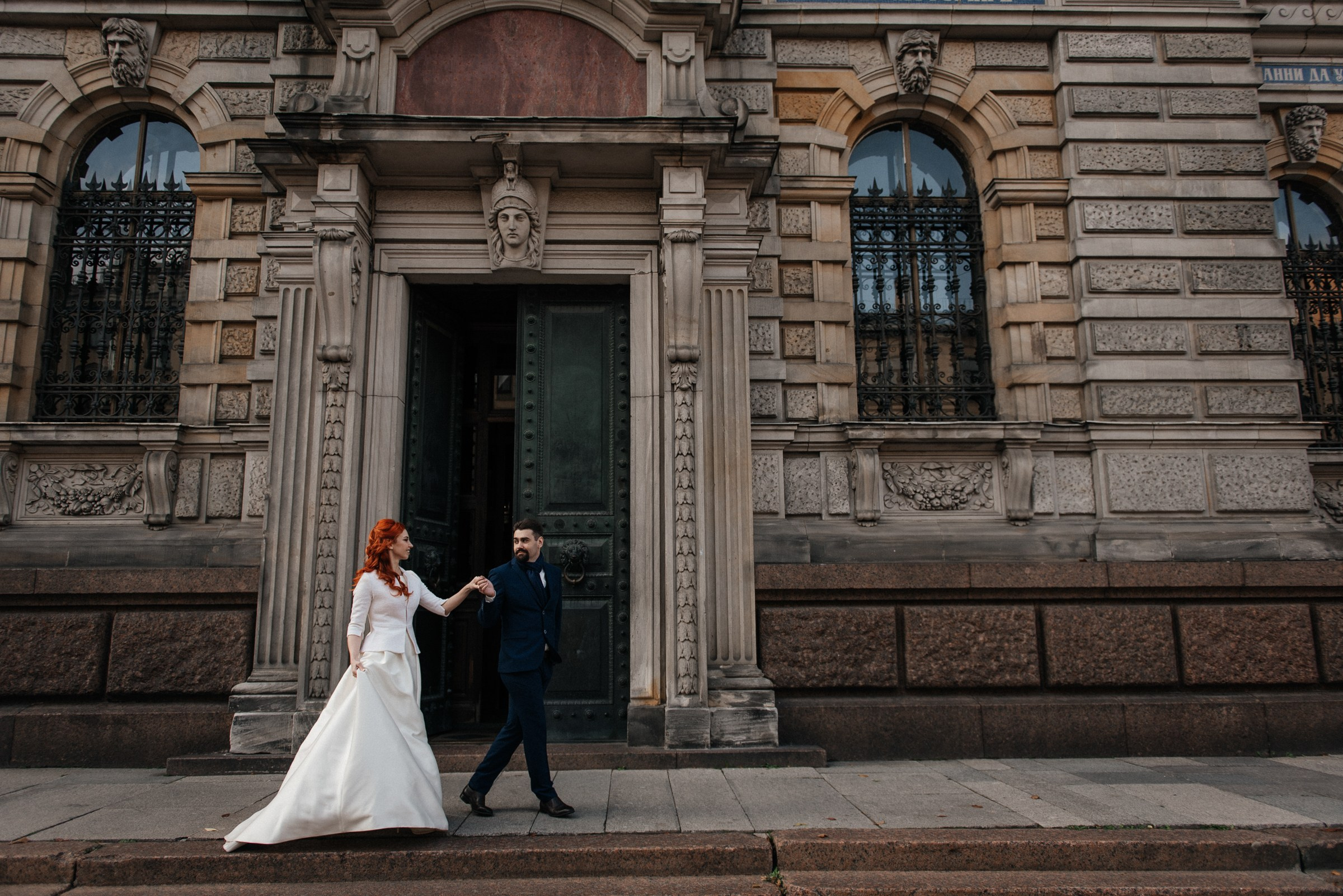 свадебная фотосессия в академии Штиглица