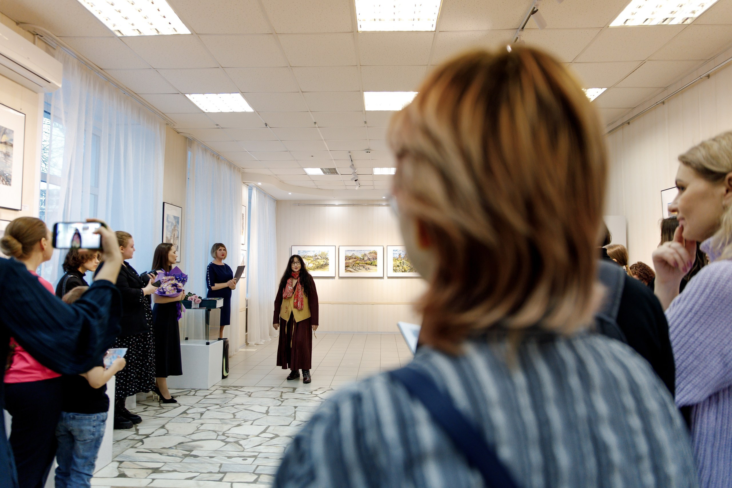 Первая персональная выставка. Главная