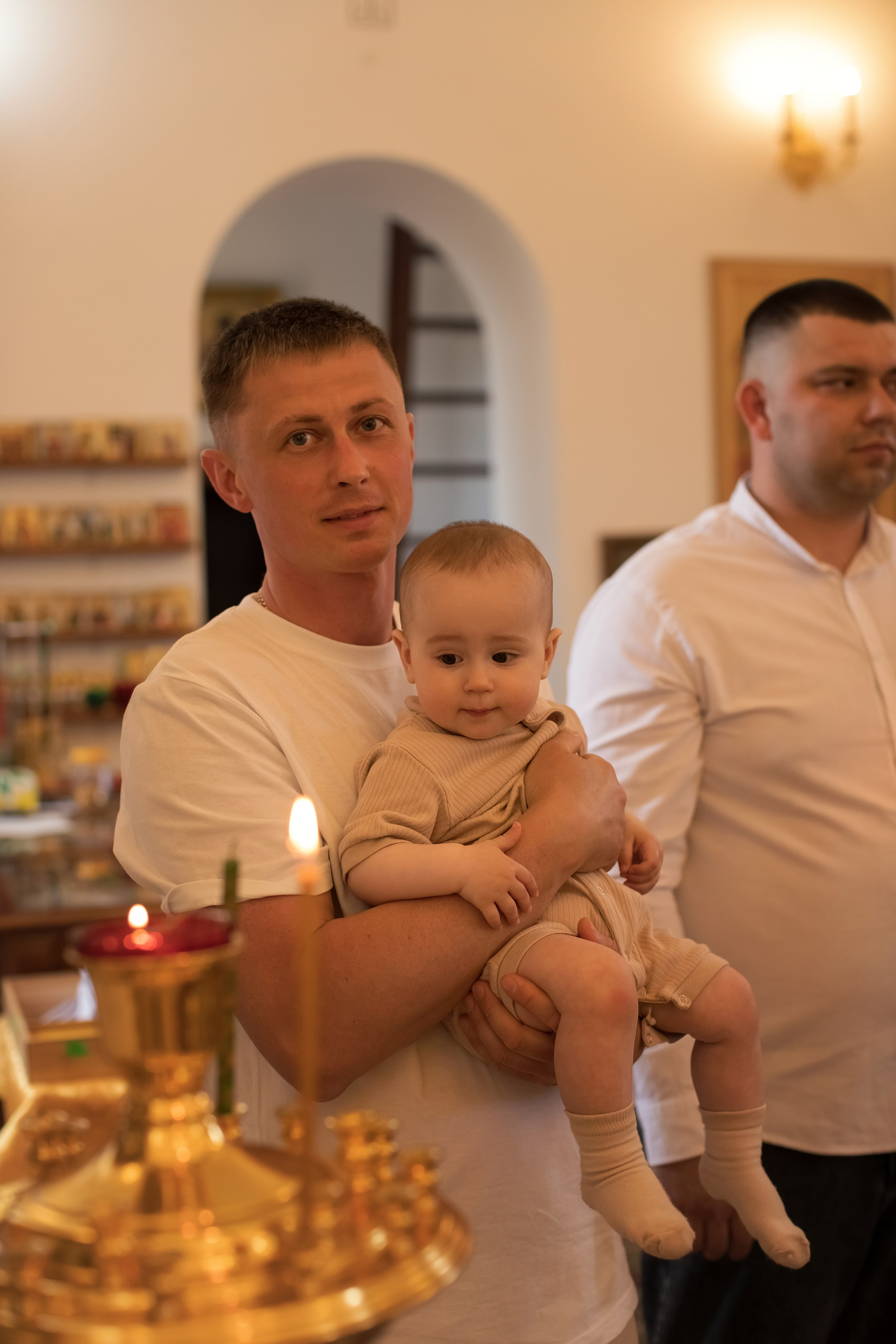 Таинство Крещения Мирона. Семейный и детский фотограф в Саратове Полина Коткина