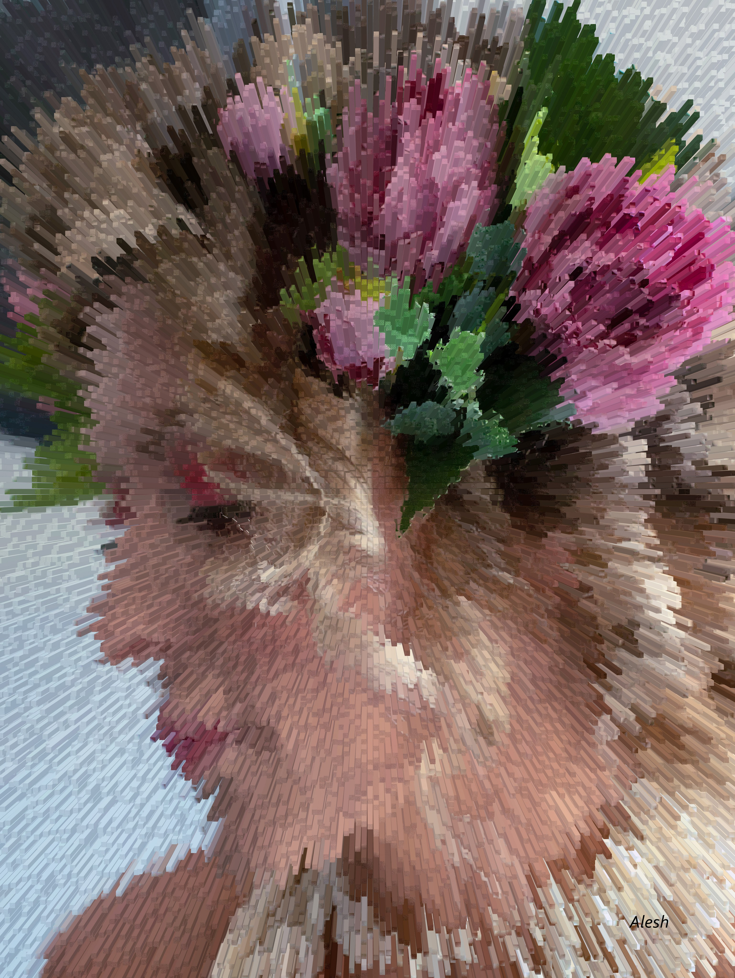 Женский портрет. Online-Foto überall auf der Welt. Fotoabstraktionen für Ihr Interieur