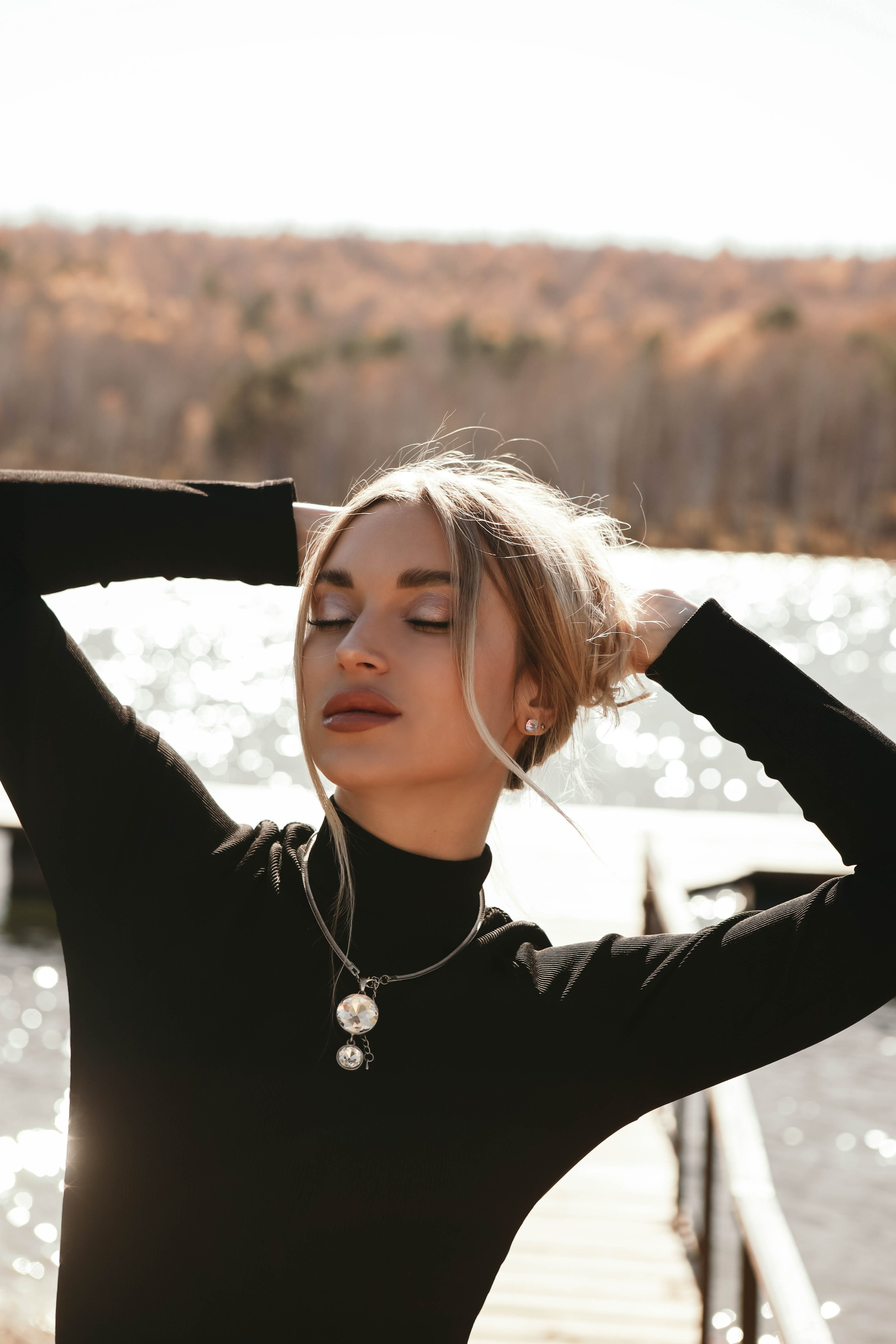 Кристина с зонтом. Фотограф в Иркутске