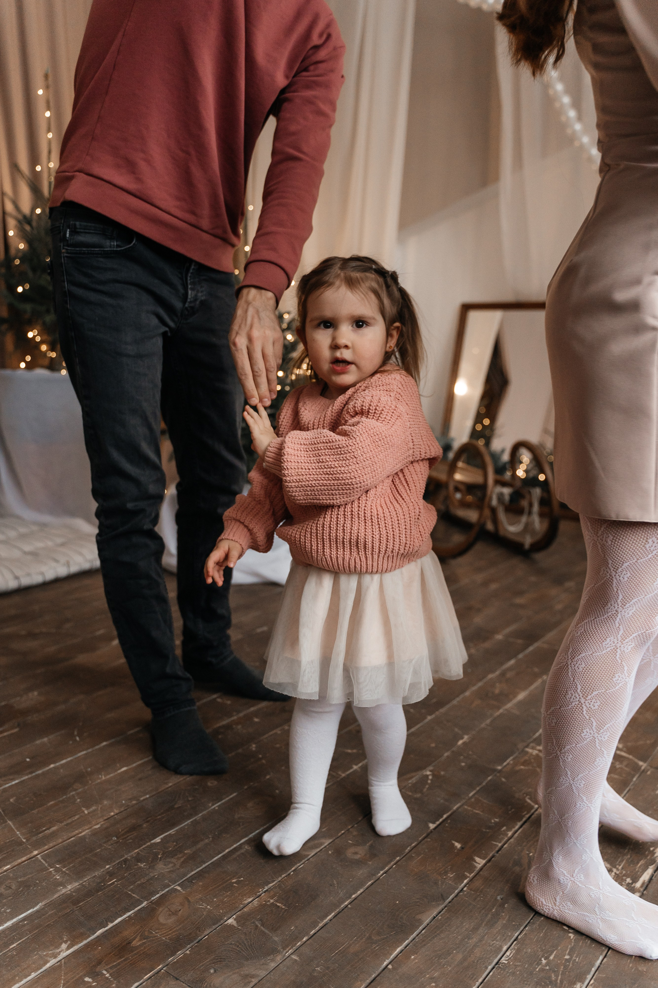 Серёжа, Аня и Василина. Волик Мария