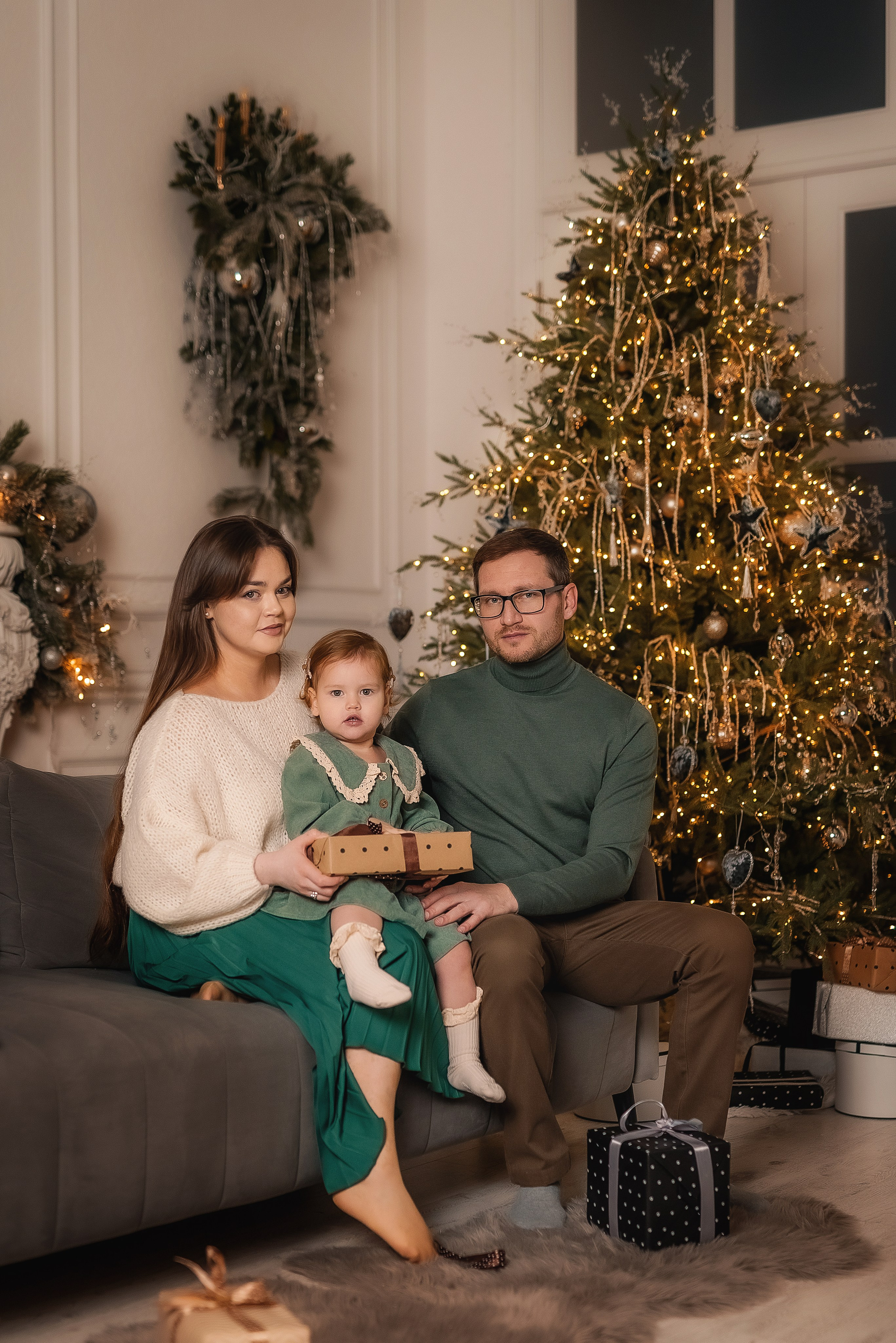 Новогодняя фотосессия для Юлии. Семейный, детский фотограф в Воронеже Анна Никитина