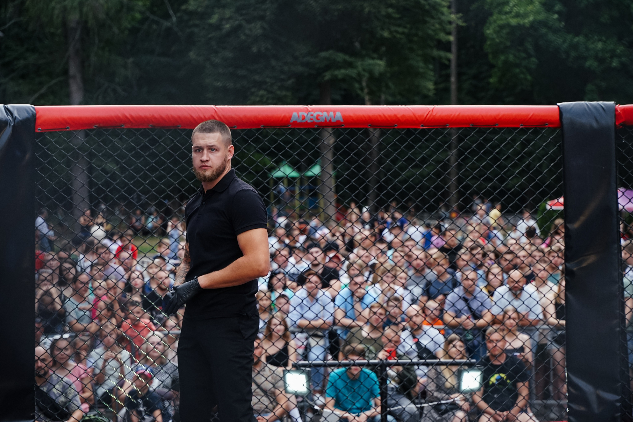 Вечер боев в ЦПКиО. Фотограф Надежда Погребняк | Рязань | Москва