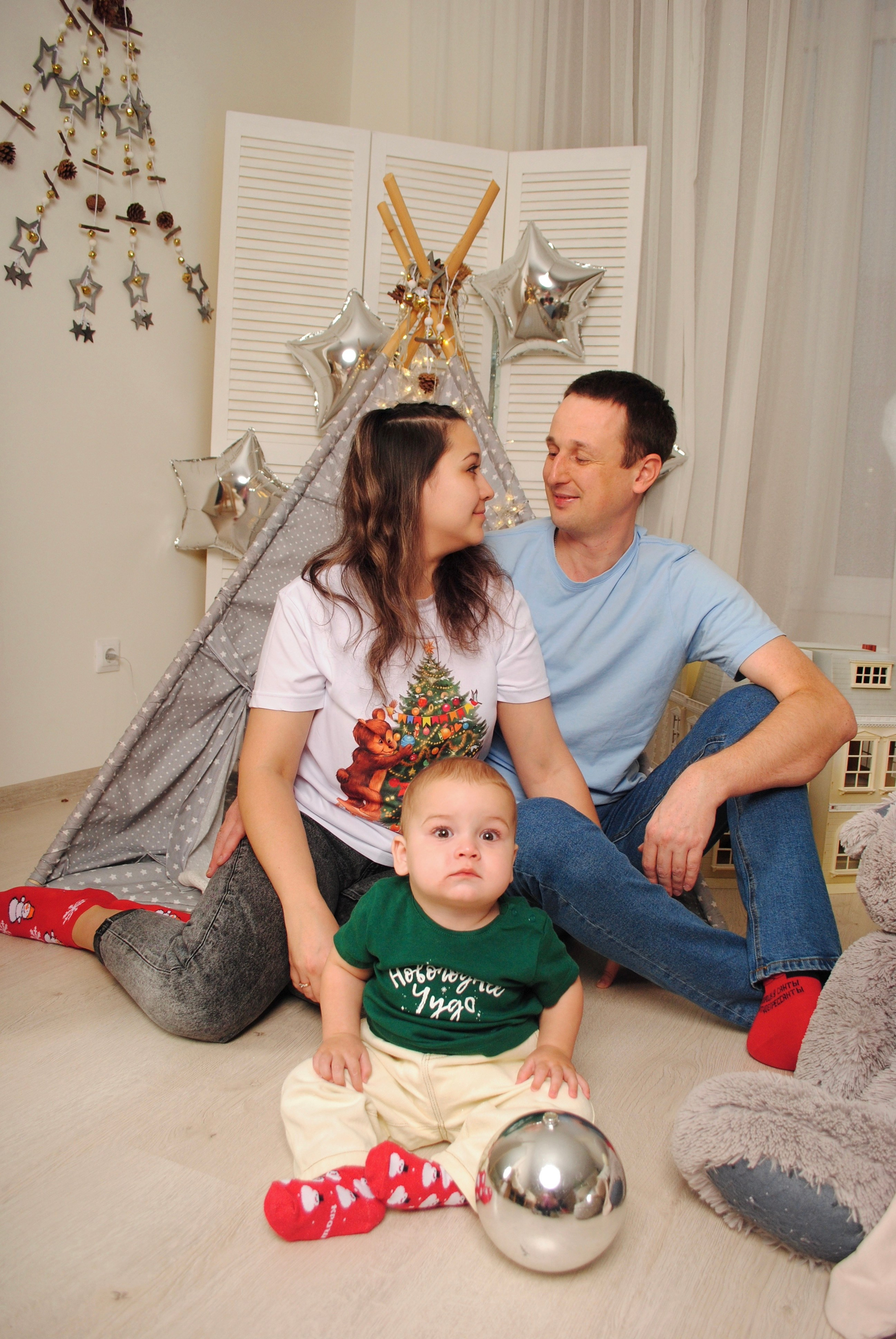 Дарья и семья. Фотограф Мария Мусаелян