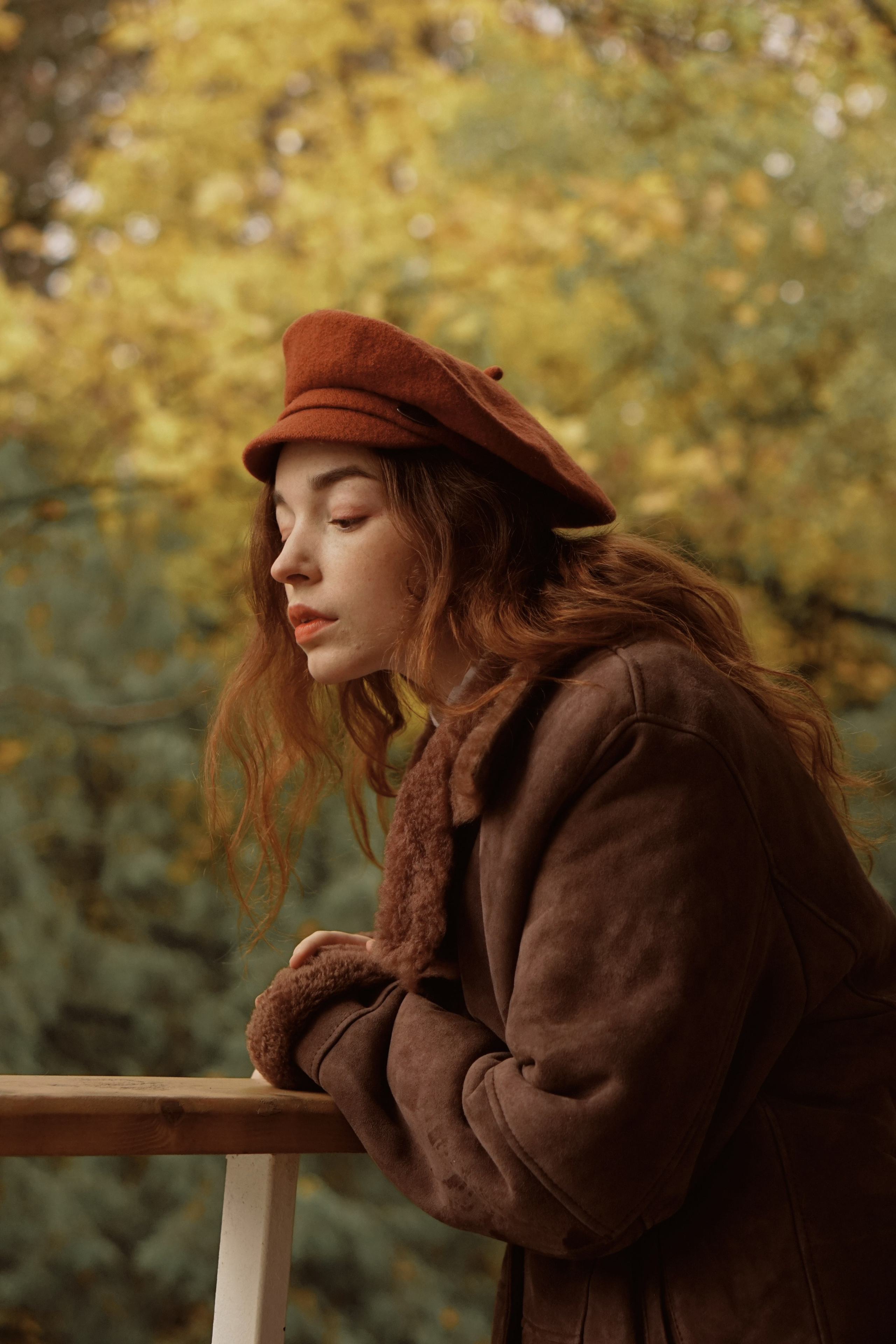 Лиза — Переделкино осеннее. Фотограф Москва — Полина Робин