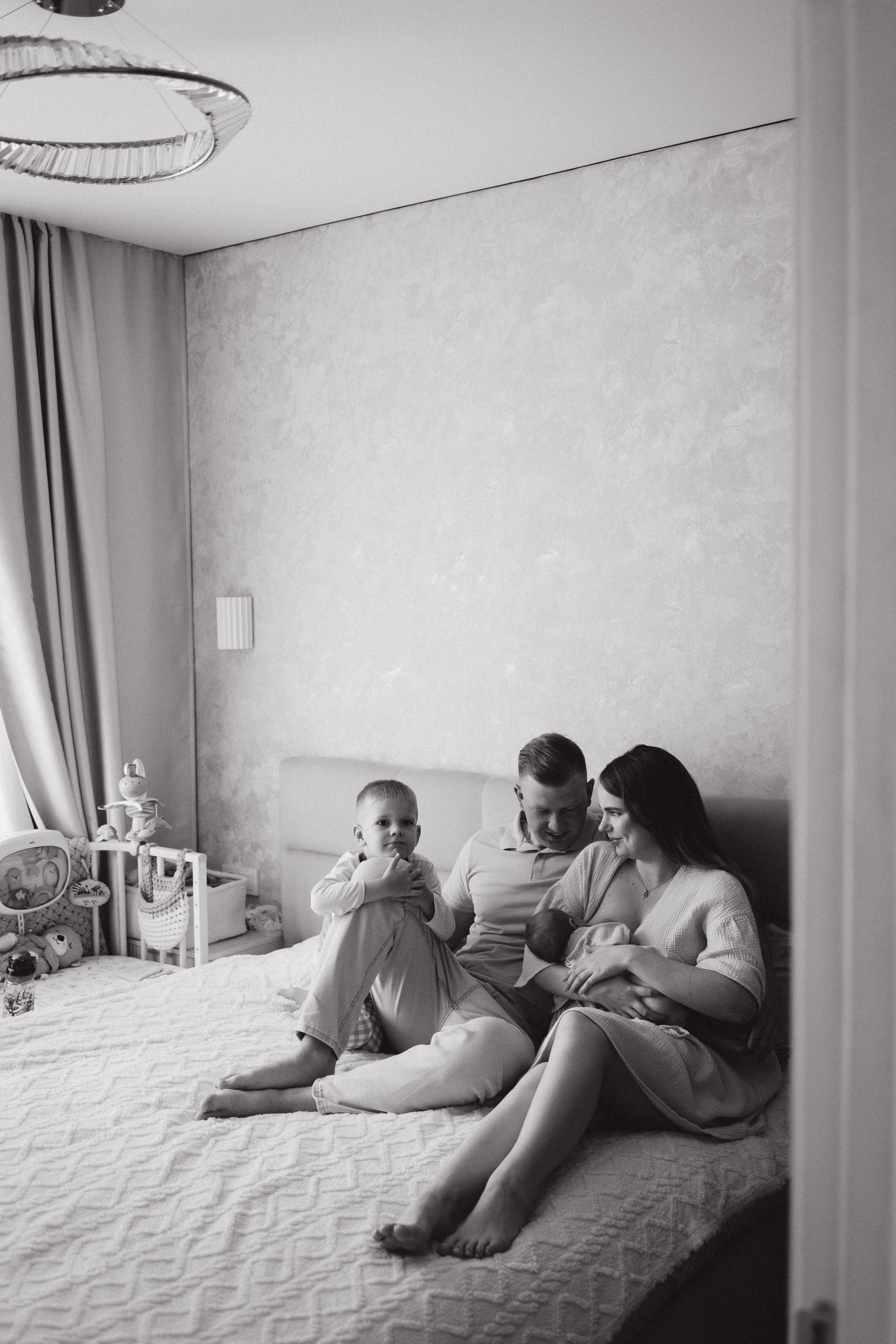 Первые дни дома. Семейный фотограф Москва Наталия Осьмакова