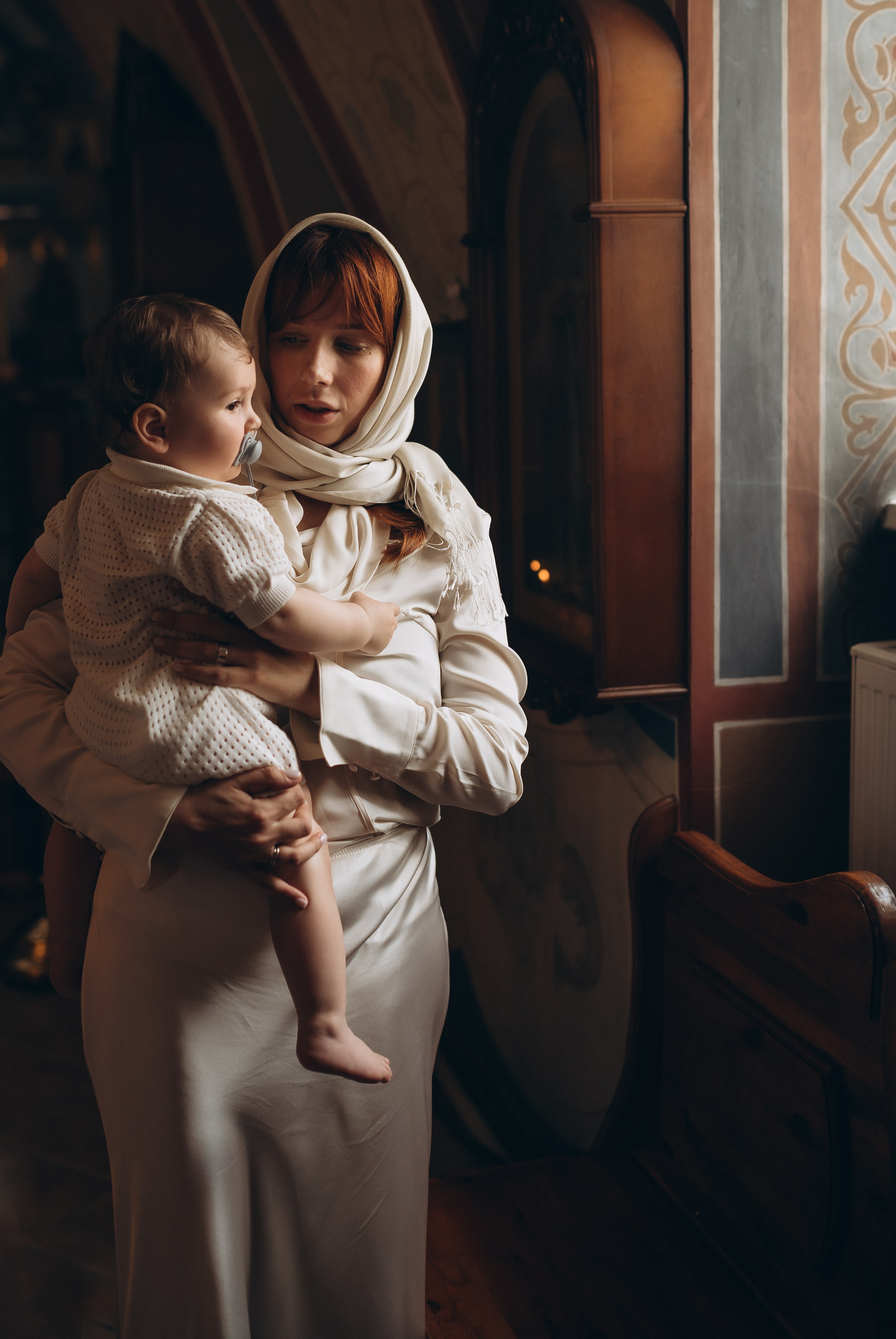 Крещение Савелия. Семейный фотограф Карпова Анна