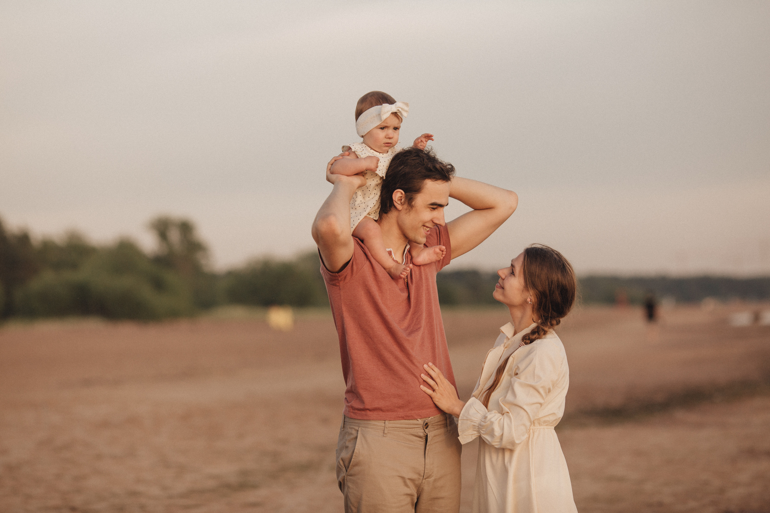 Закатная сьемка на заливе. Свадебный и семейный фотограф Спб Бошман Ирина