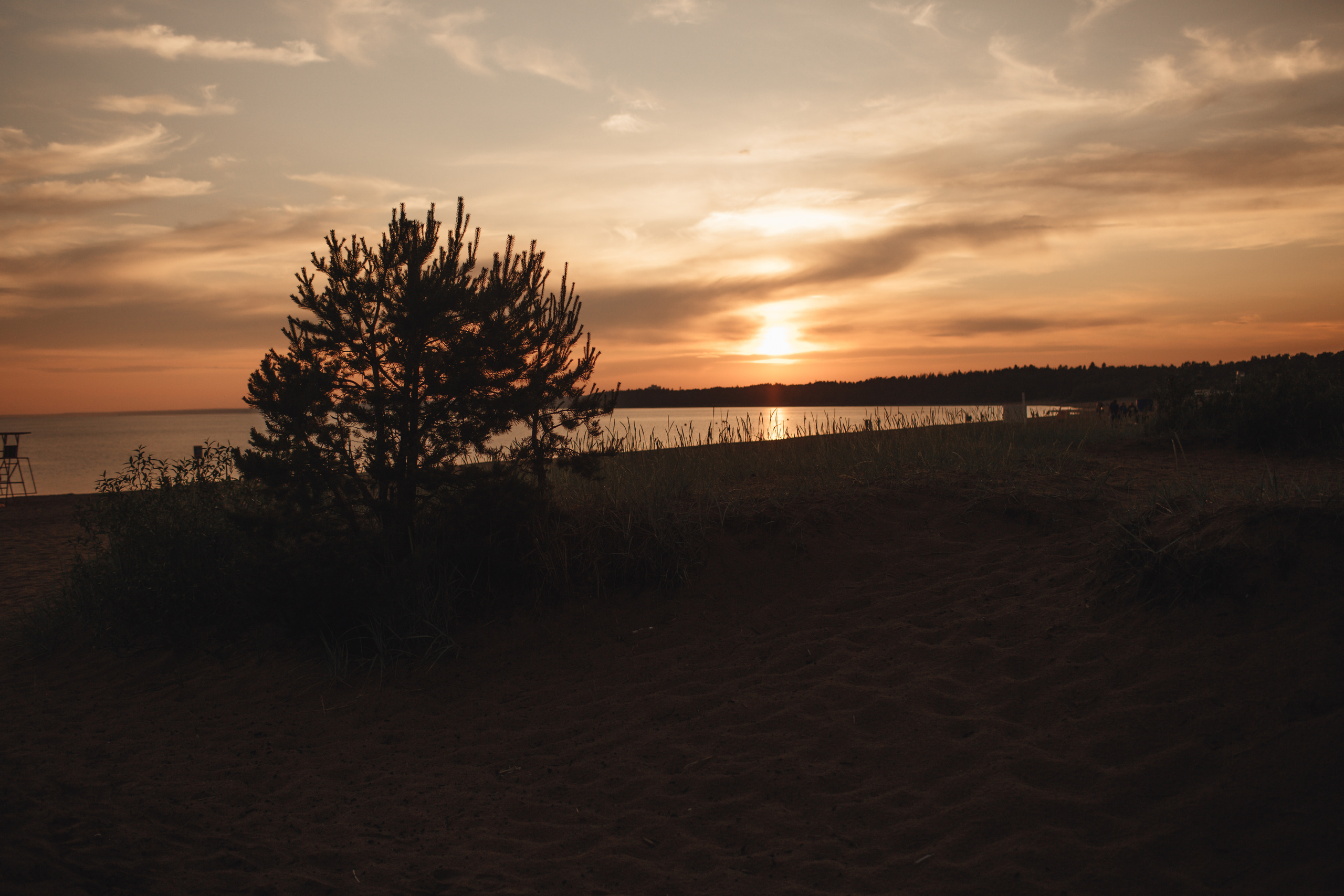 Закатная сьемка на заливе. Свадебный и семейный фотограф Спб Бошман Ирина