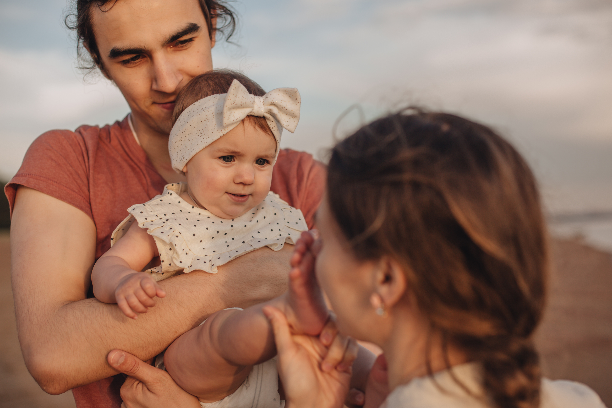 Закатная сьемка на заливе. Свадебный и семейный фотограф Спб Бошман Ирина