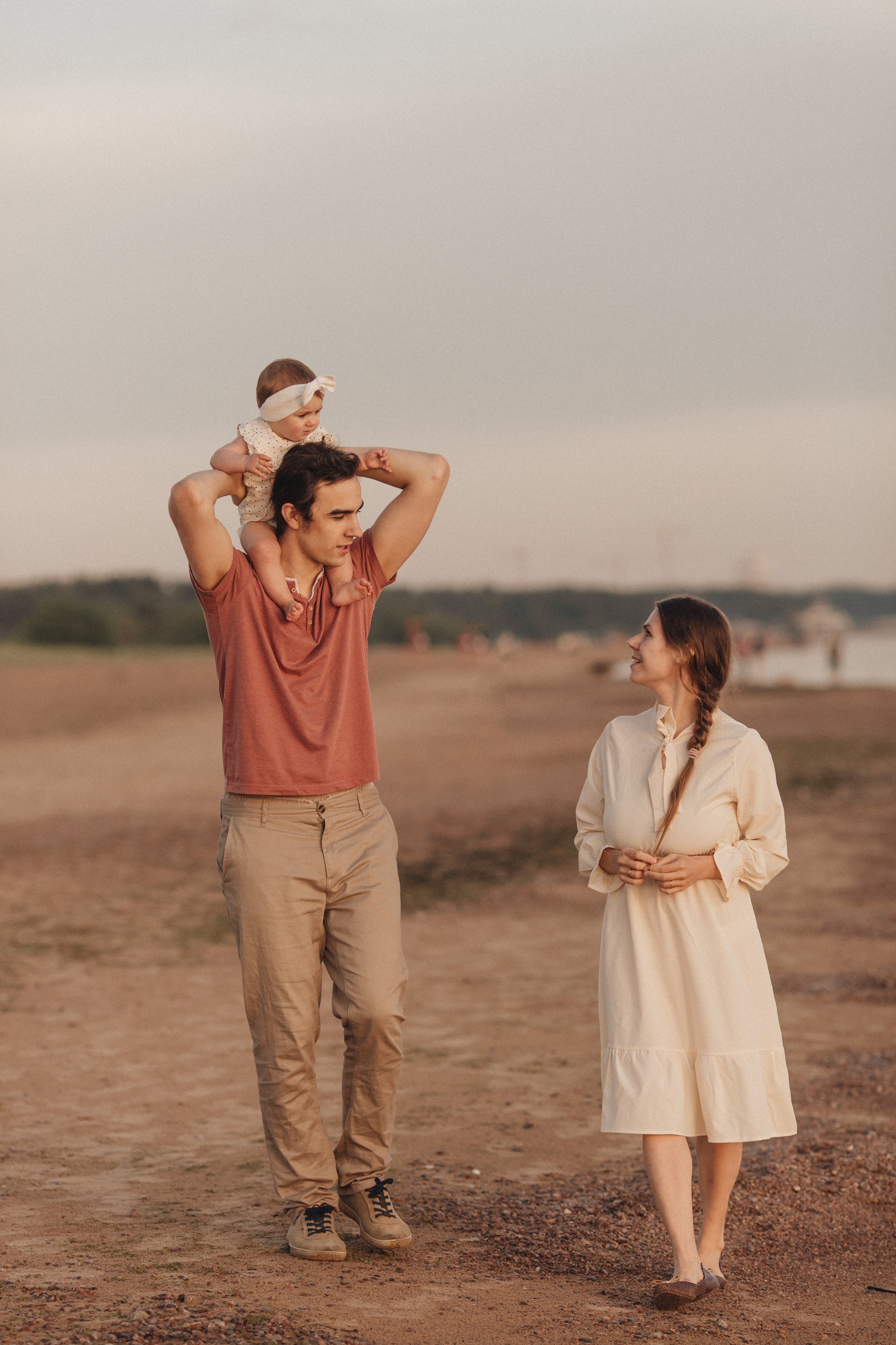 Закатная сьемка на заливе. Свадебный и семейный фотограф Спб Бошман Ирина