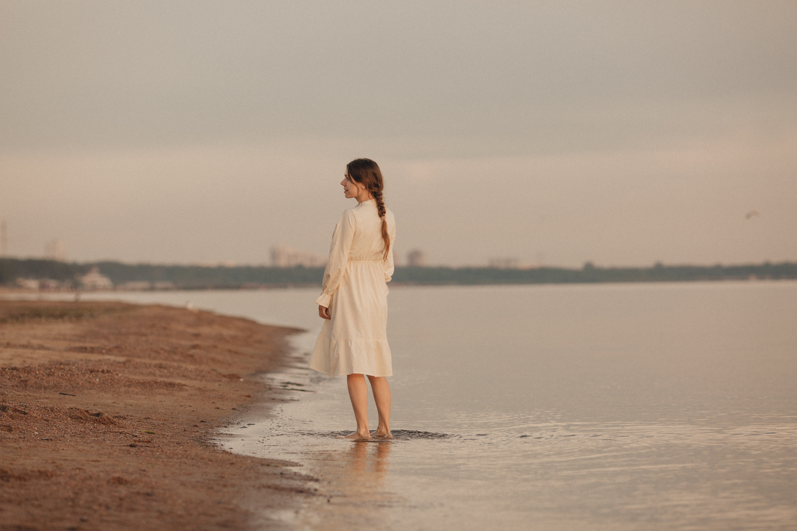 Закатная сьемка на заливе. Свадебный и семейный фотограф Спб Бошман Ирина