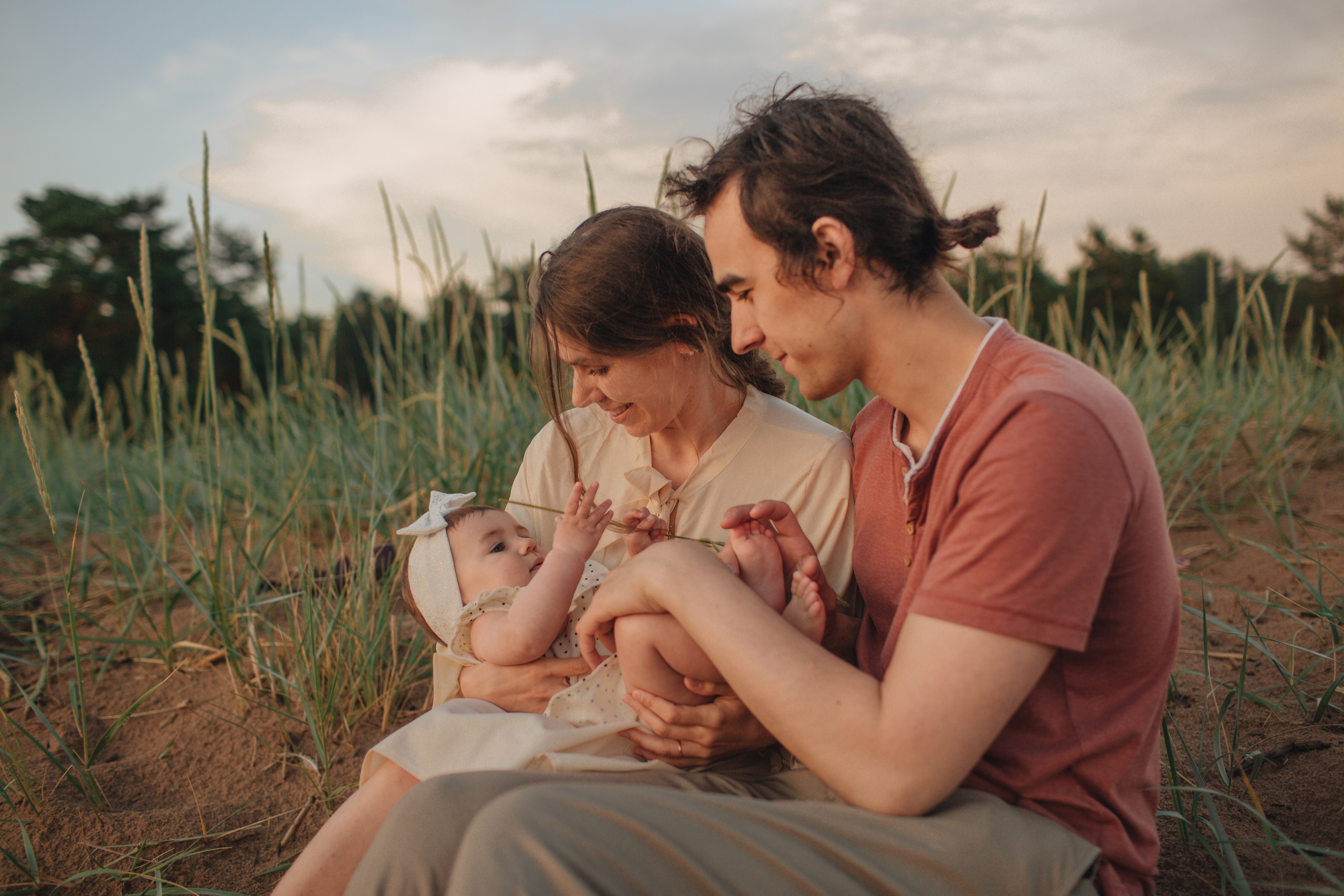 Закатная сьемка на заливе. Свадебный и семейный фотограф Спб Бошман Ирина