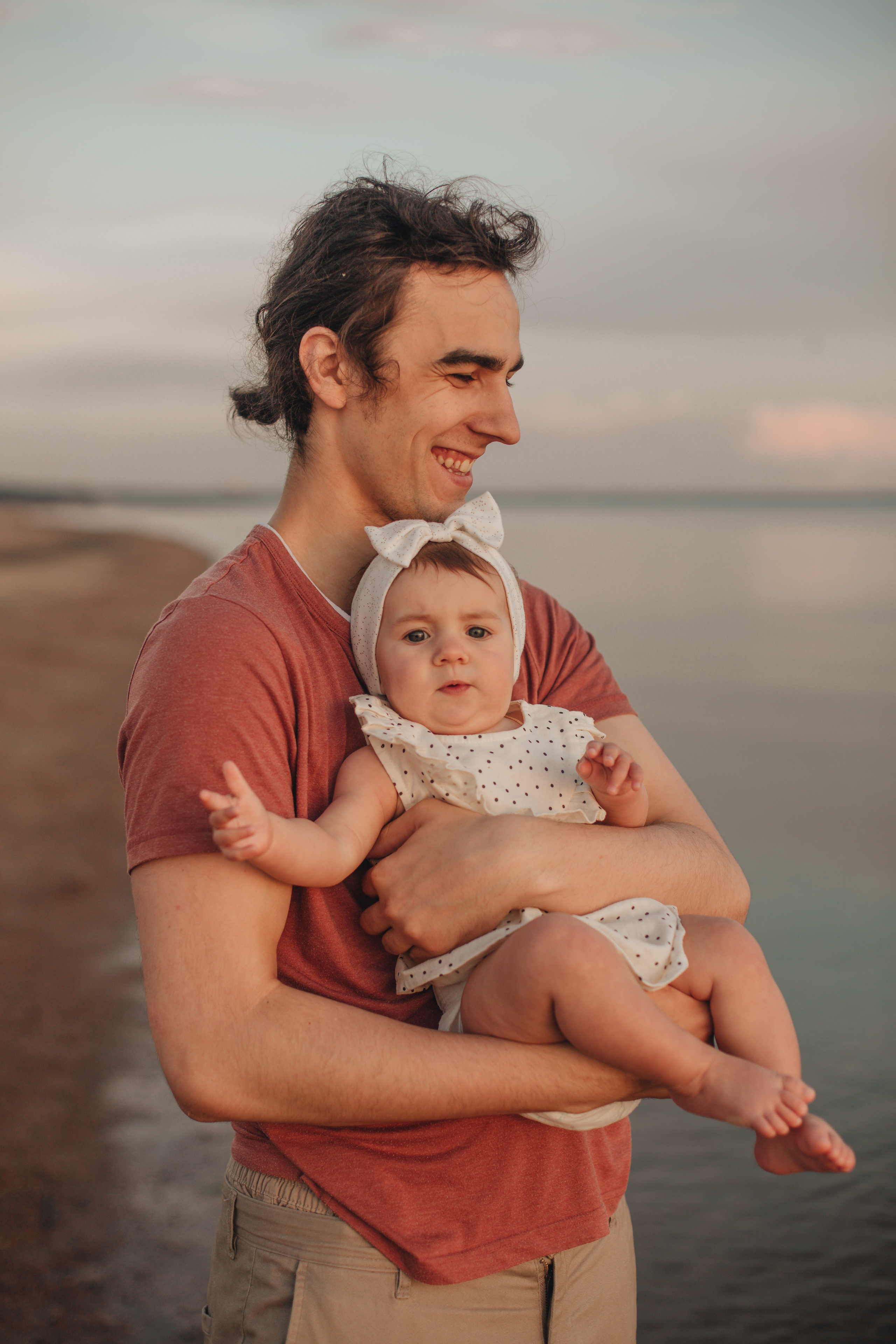 Закатная сьемка на заливе. Свадебный и семейный фотограф Спб Бошман Ирина