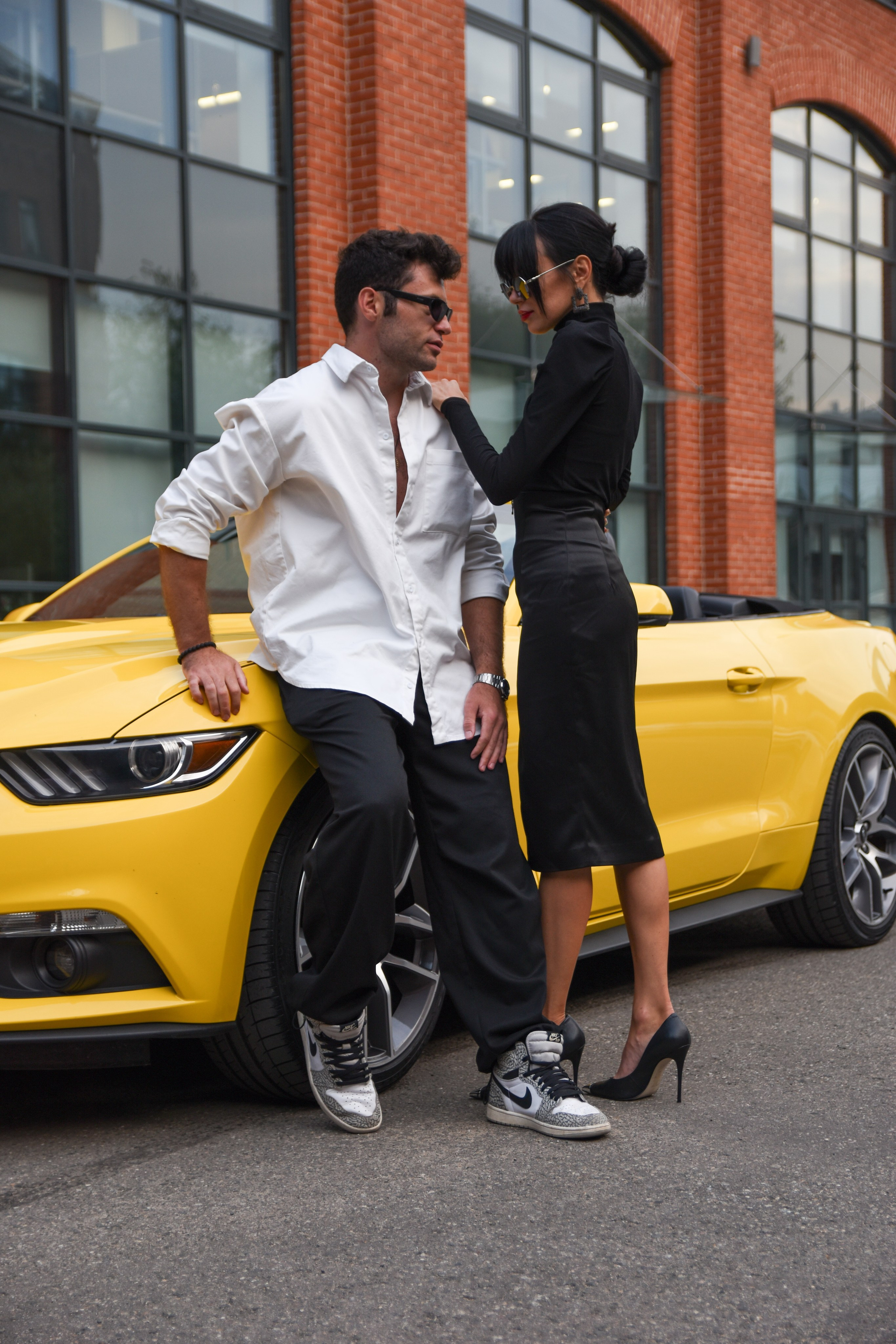 Арма Парк и жёлтый Mustang. Фотограф Лобанов Антон, г. Москва