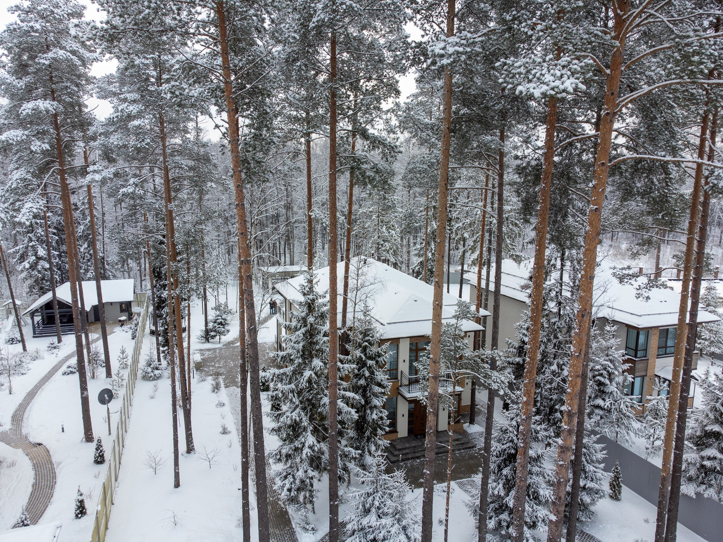 Съемка загородной недвижимости в Санкт-Петербурге. Сидоров Артем