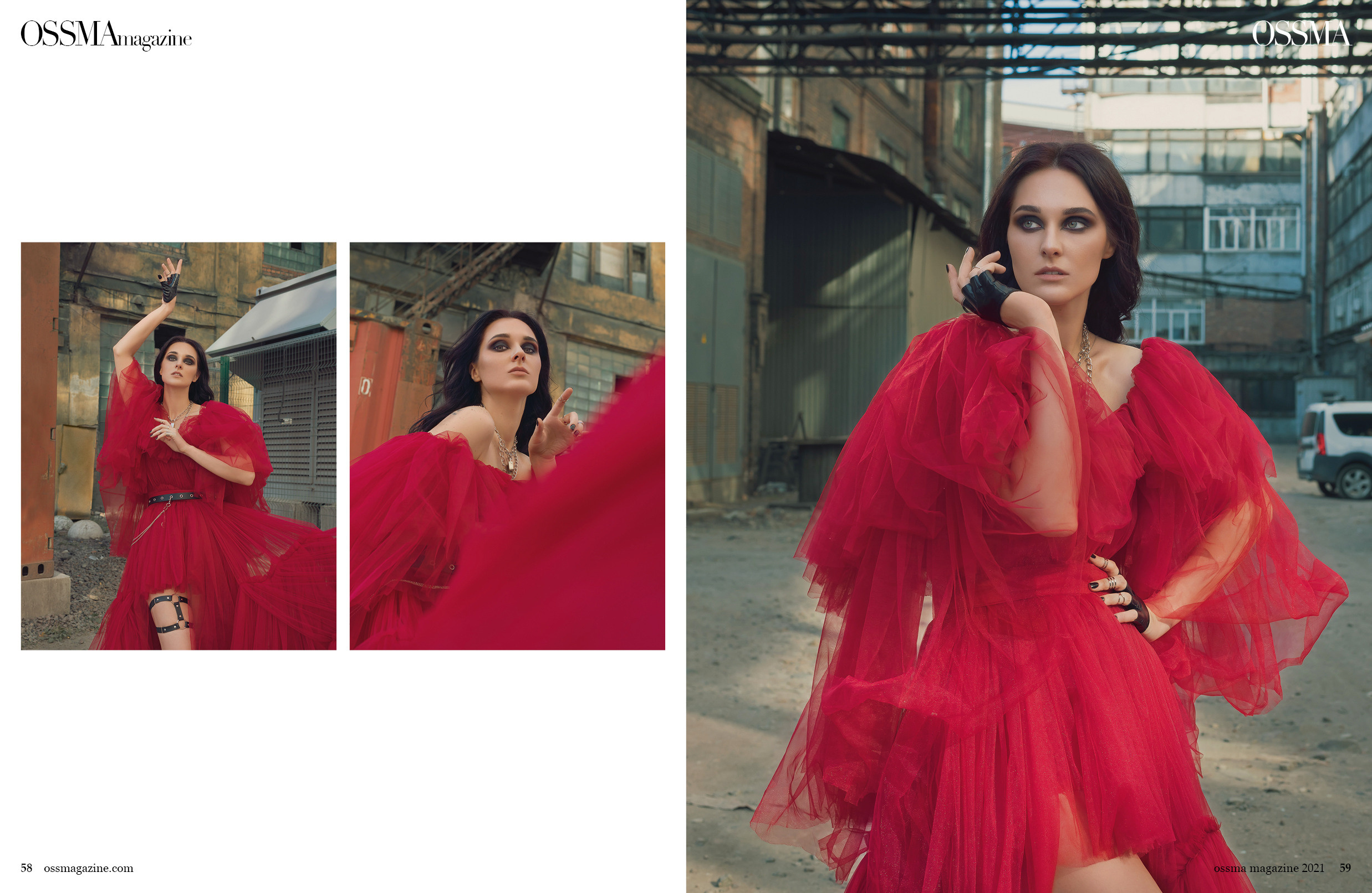 «The beauty of destruction» в OSSMA Magazine (сент.2021). Фотограф, ретушёр, графический дизайнер в Петербурге Адрианова Настя