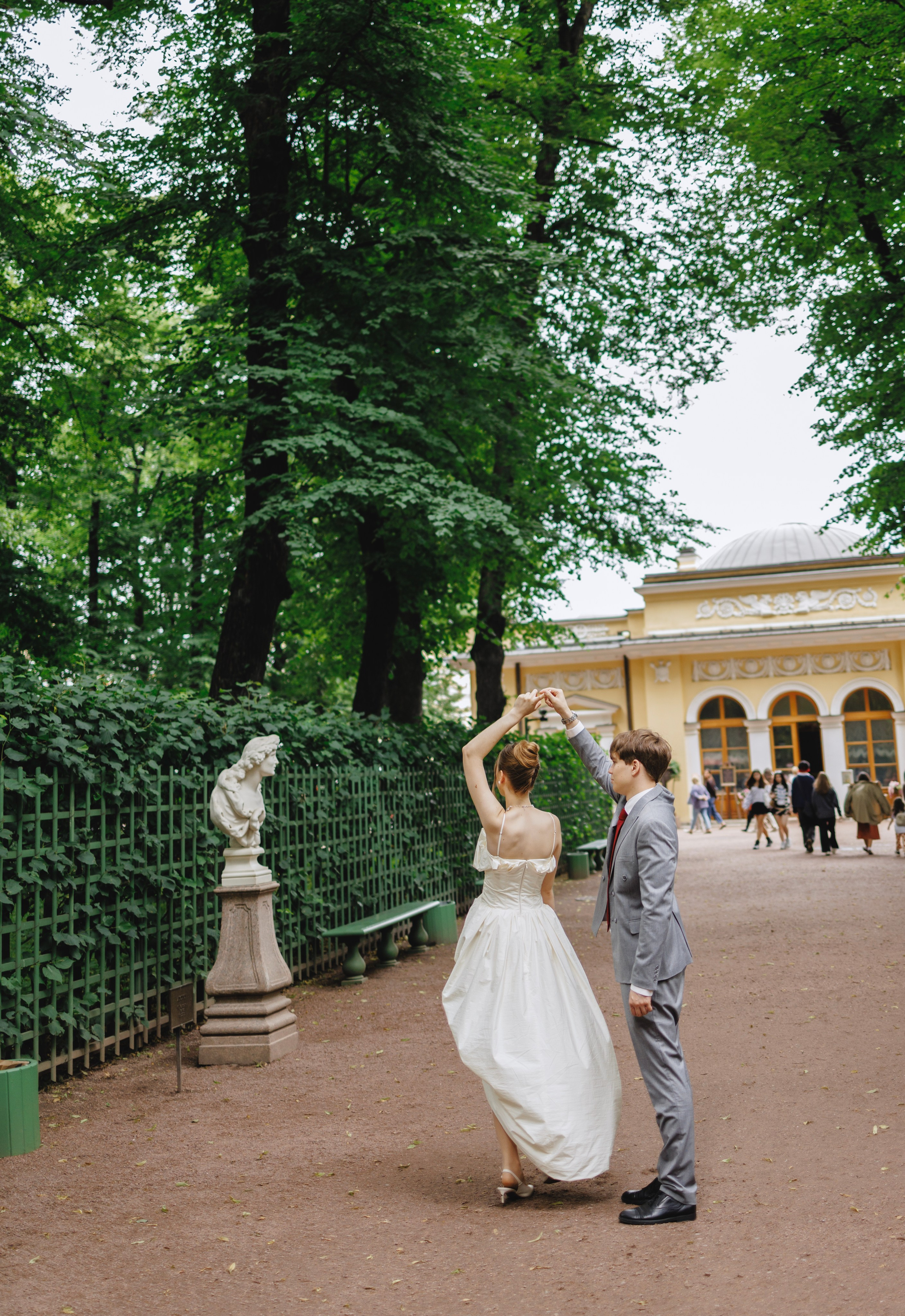 Артем Варвара, Летний сад. Боженова Елена фотограф Санкт-Петербург