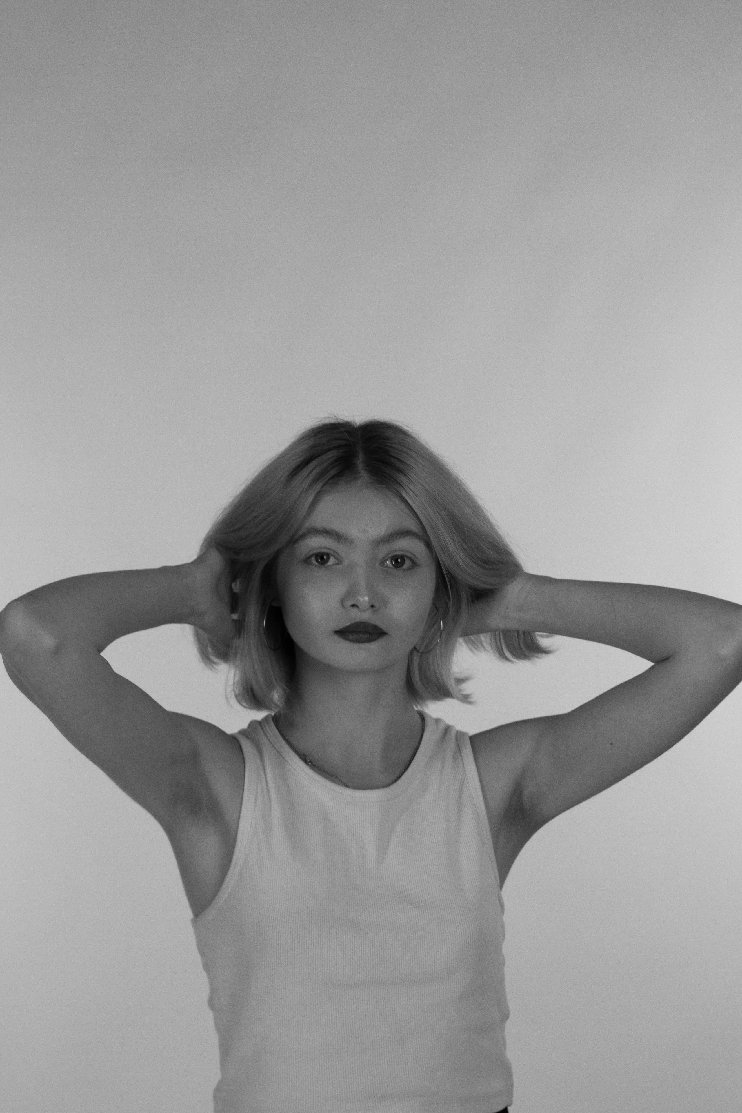 Лина фотостудия чб. Креативный фотограф Нижний Новгород Никита Корольков