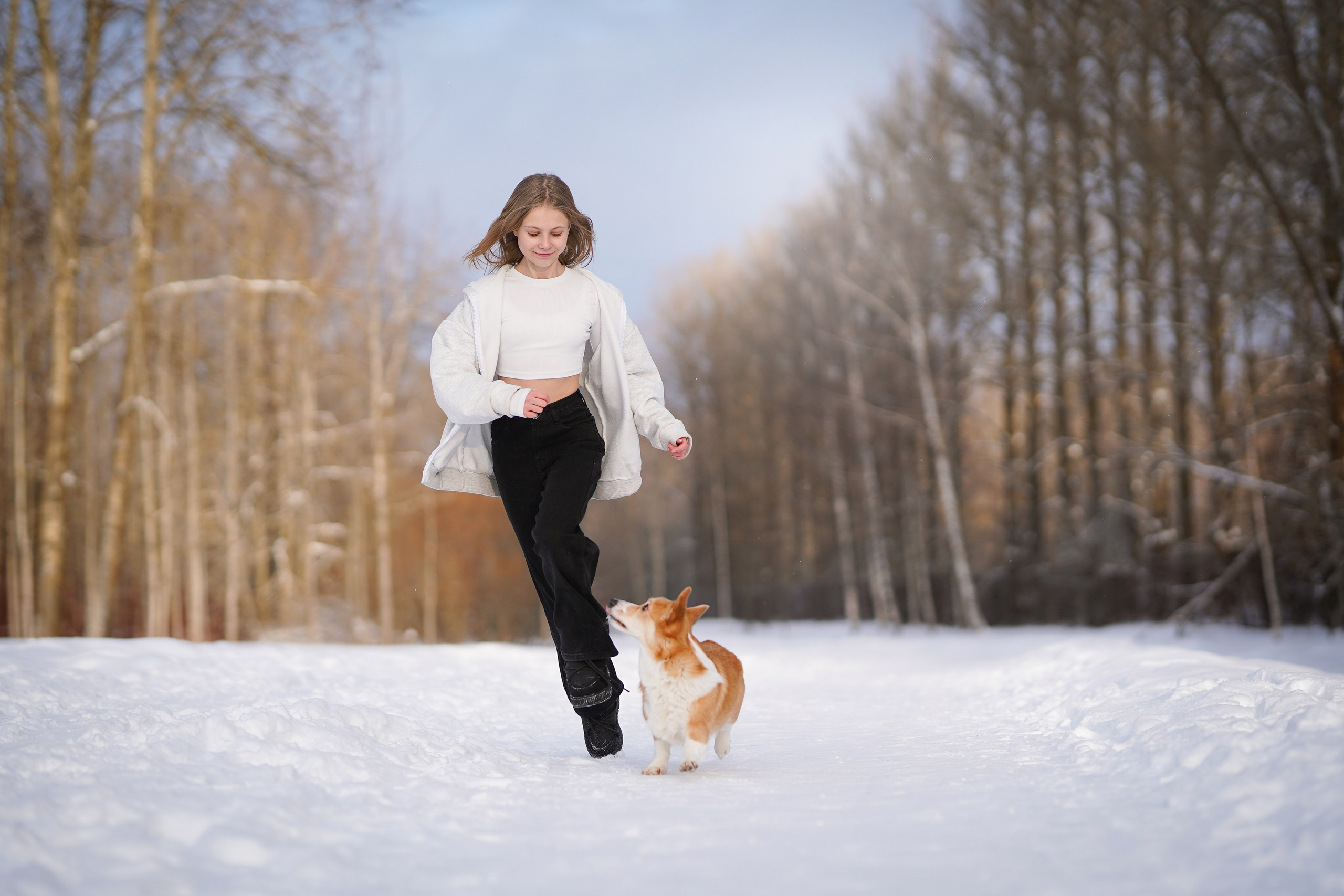 Кристина и Лаки. Фотограф-анималист в Санкт-Петербурге Яна Мартынова