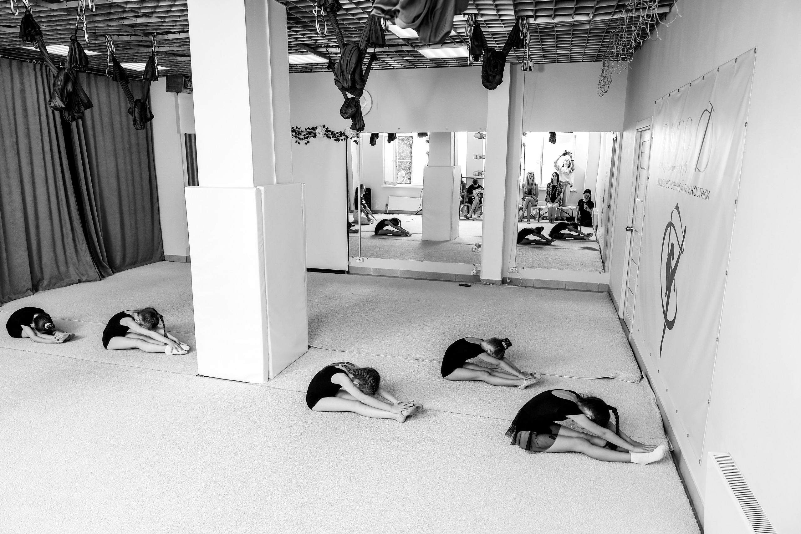 Открытый урок гимнастика. Фотограф Надршина Лилия