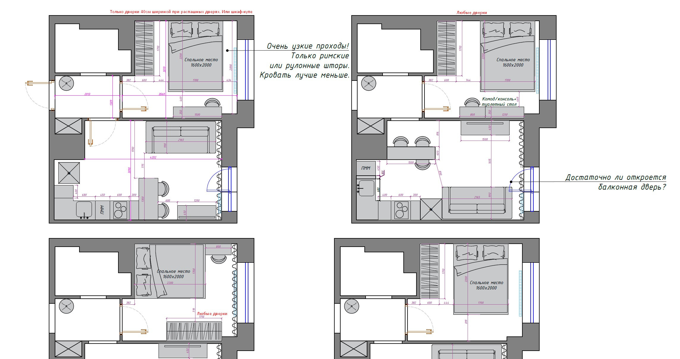 Планировочные решения. Дизайнер интерьеров Olala interior design