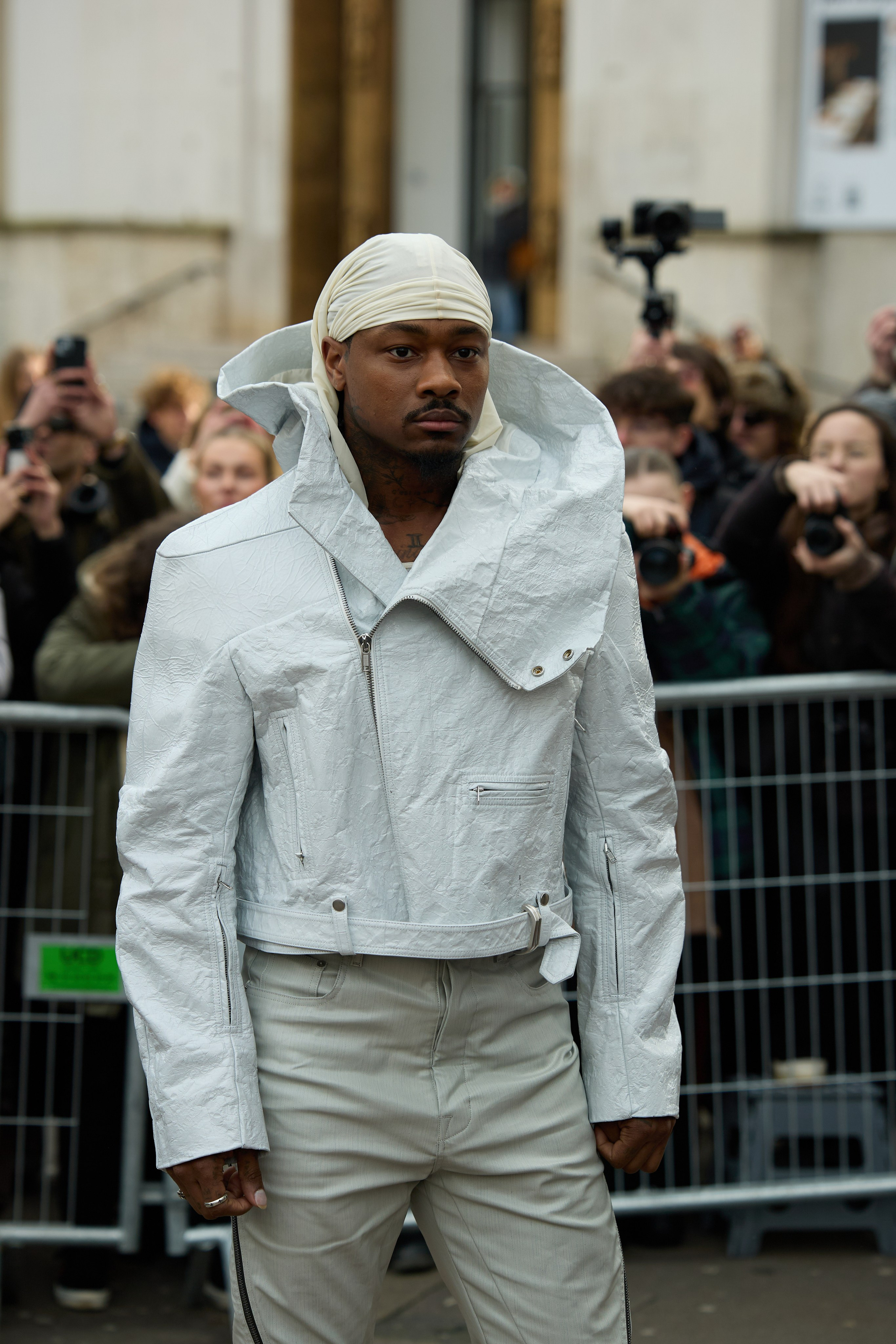 PFW MENSWEAR FALL/WINTER 25/26 RICK OWENS. Photographer in Milan Ivan Goncharov
