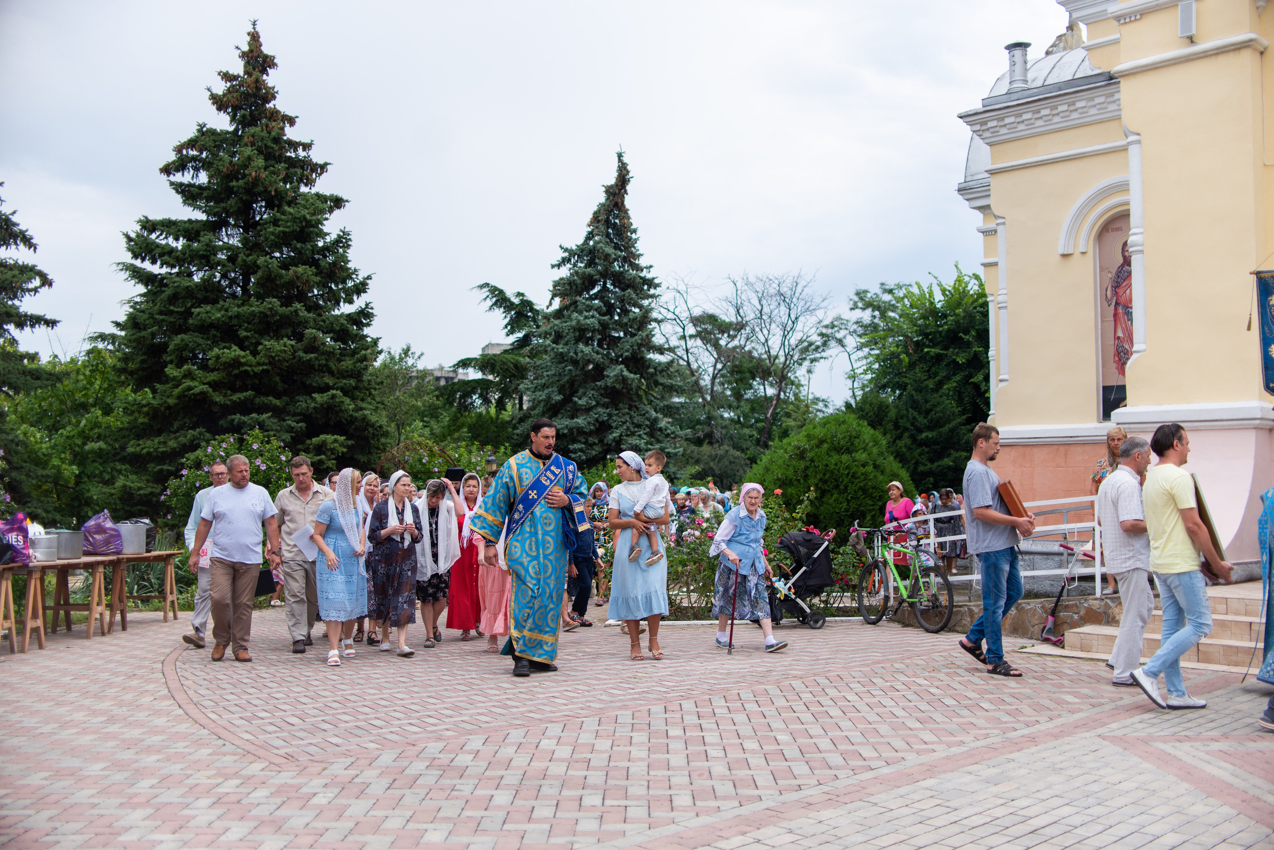Празднование в честь явления иконы Пресвятой Богородицы в Казани 21.07.2023. Семейный и свадебный фотограф в Феодосии и Коктебеле