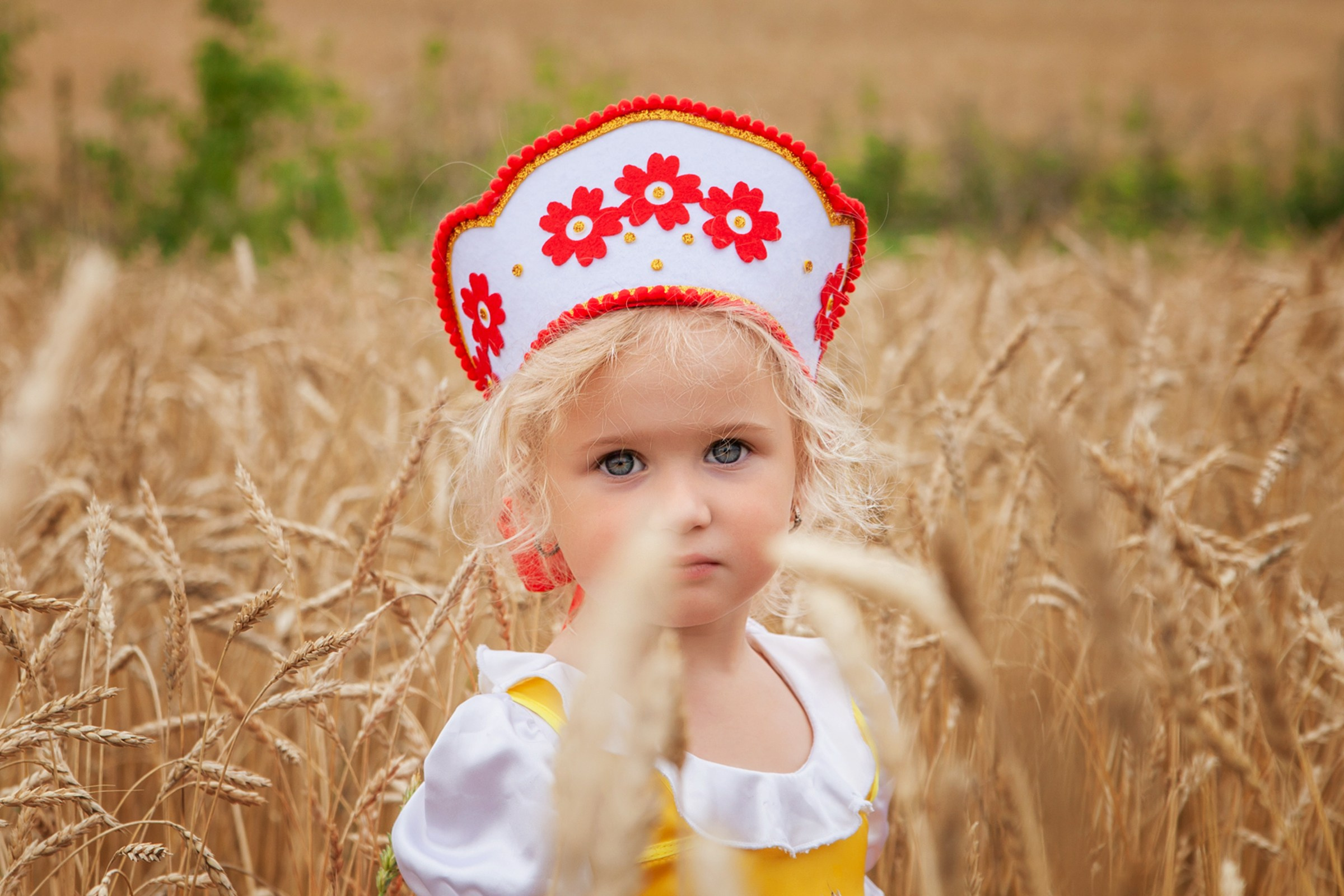Дети в поле. Детский и семейный фотограф в Бердске и Новосибирске Дарья Гребнева