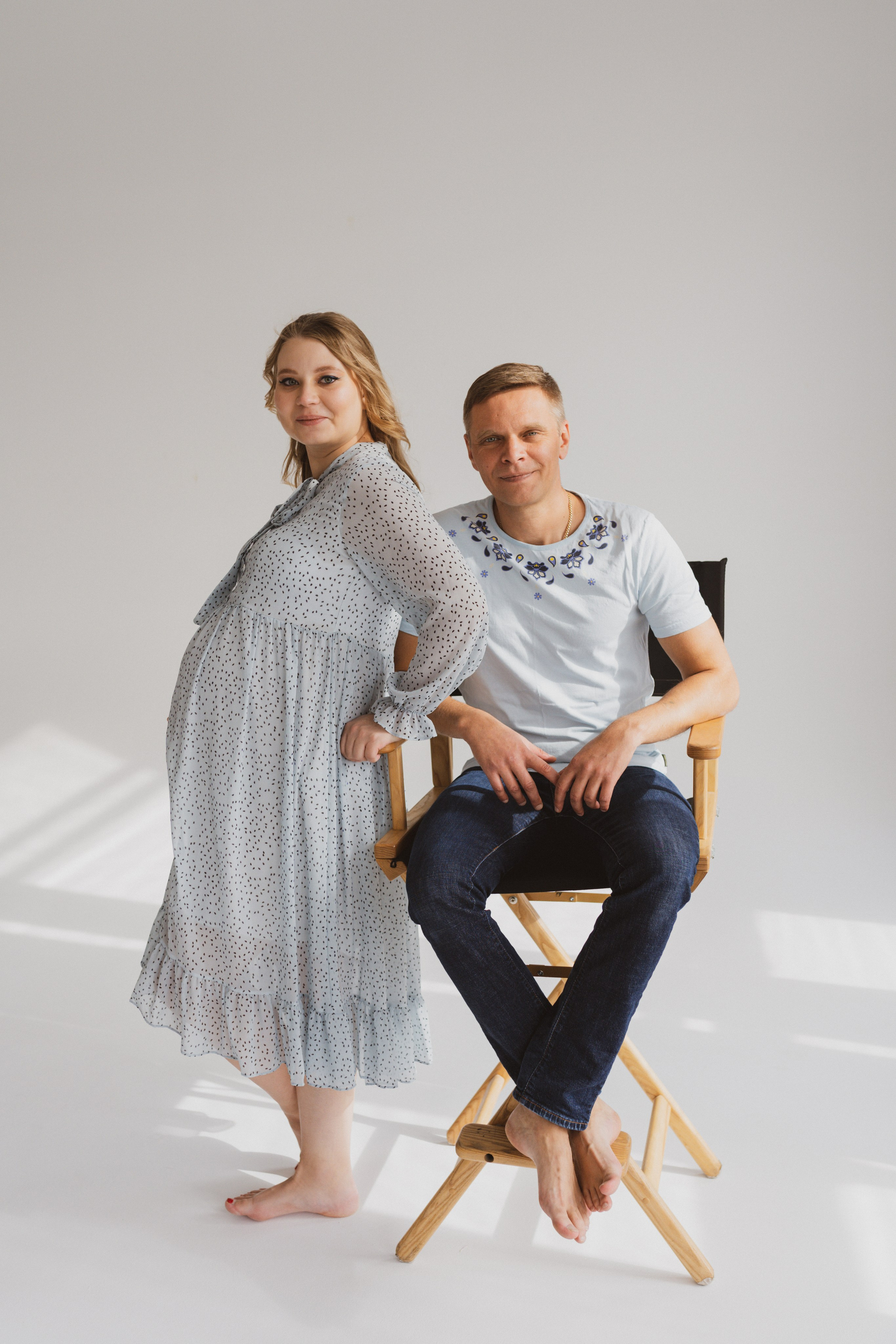 Семейная фотосессия в студии в Москве, семейный фотограф Анна Полушина. Свадебный фотограф в Москве Анна Полушина