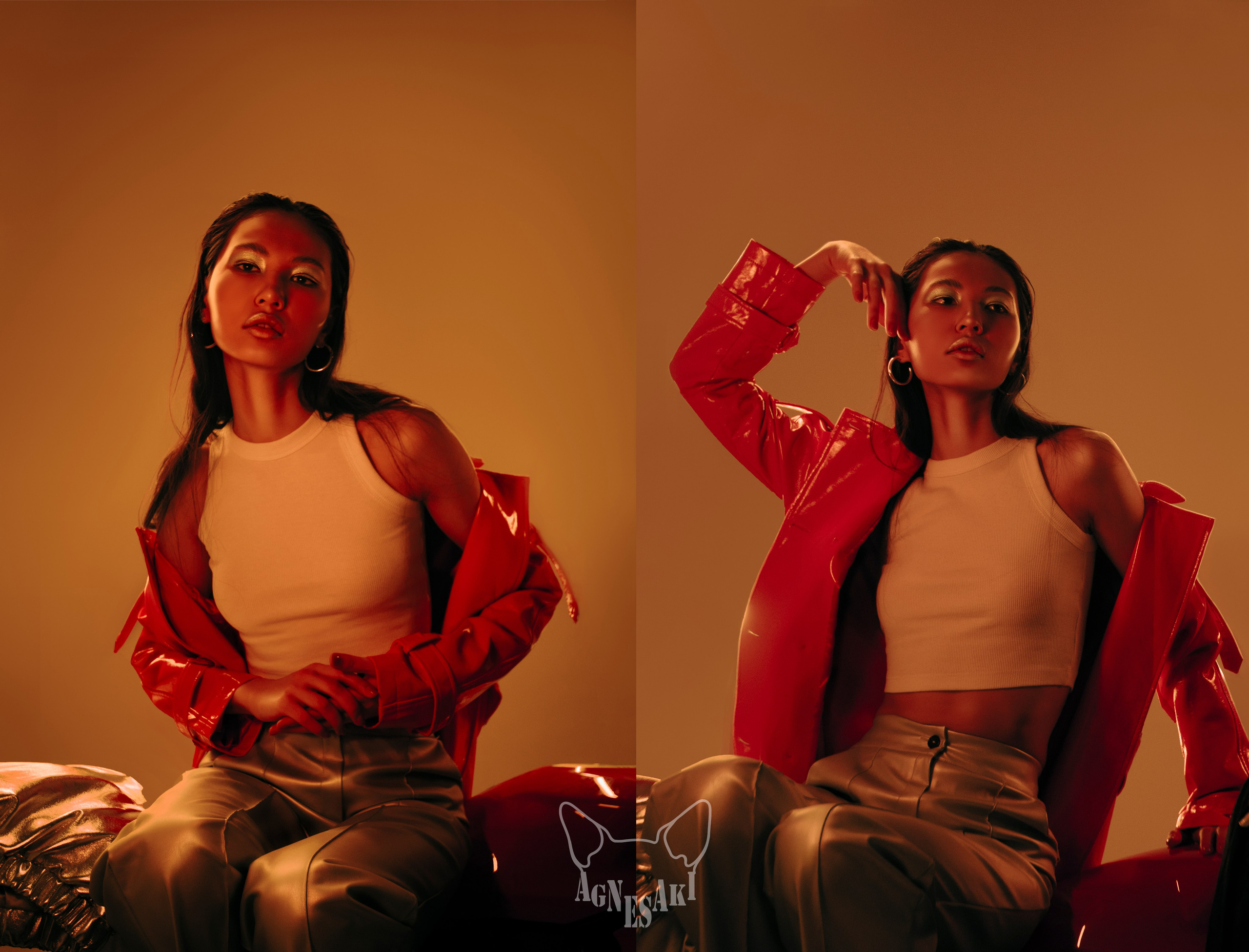 Neon. Agnes Aki  Твой НЮ фотограф в Москве