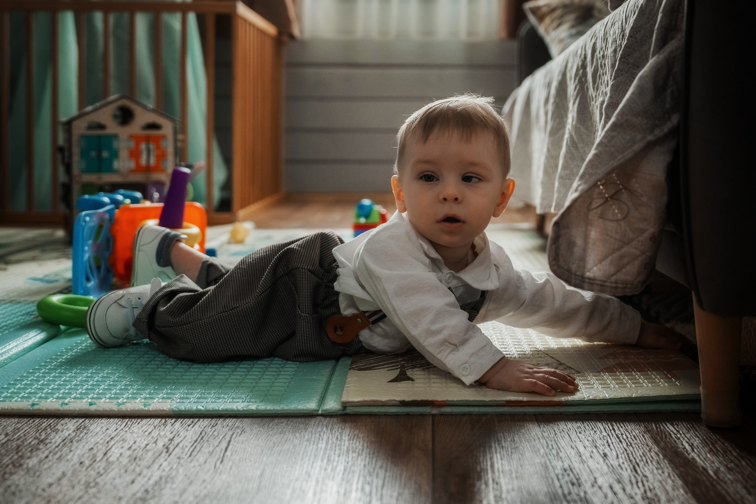 Домашняя семейная фотосессия. Годовасие