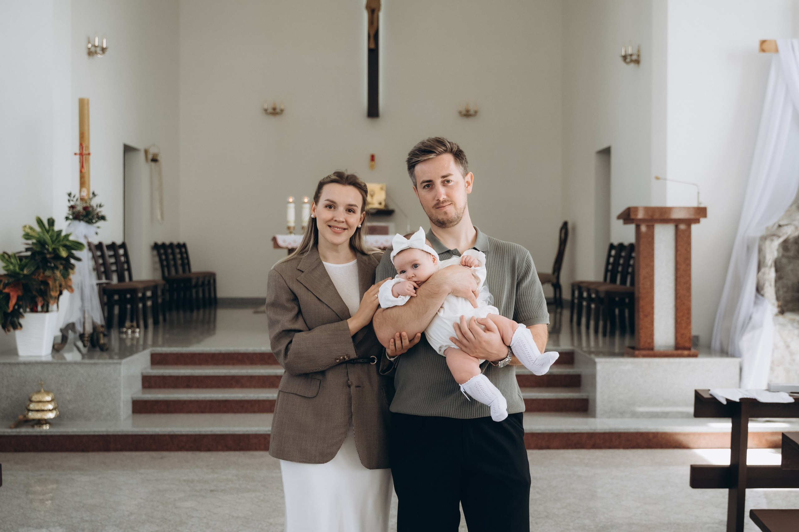 Крещение Леи (Костёл Святого Духа). Семейный фотограф в Минске Дарья Дреко