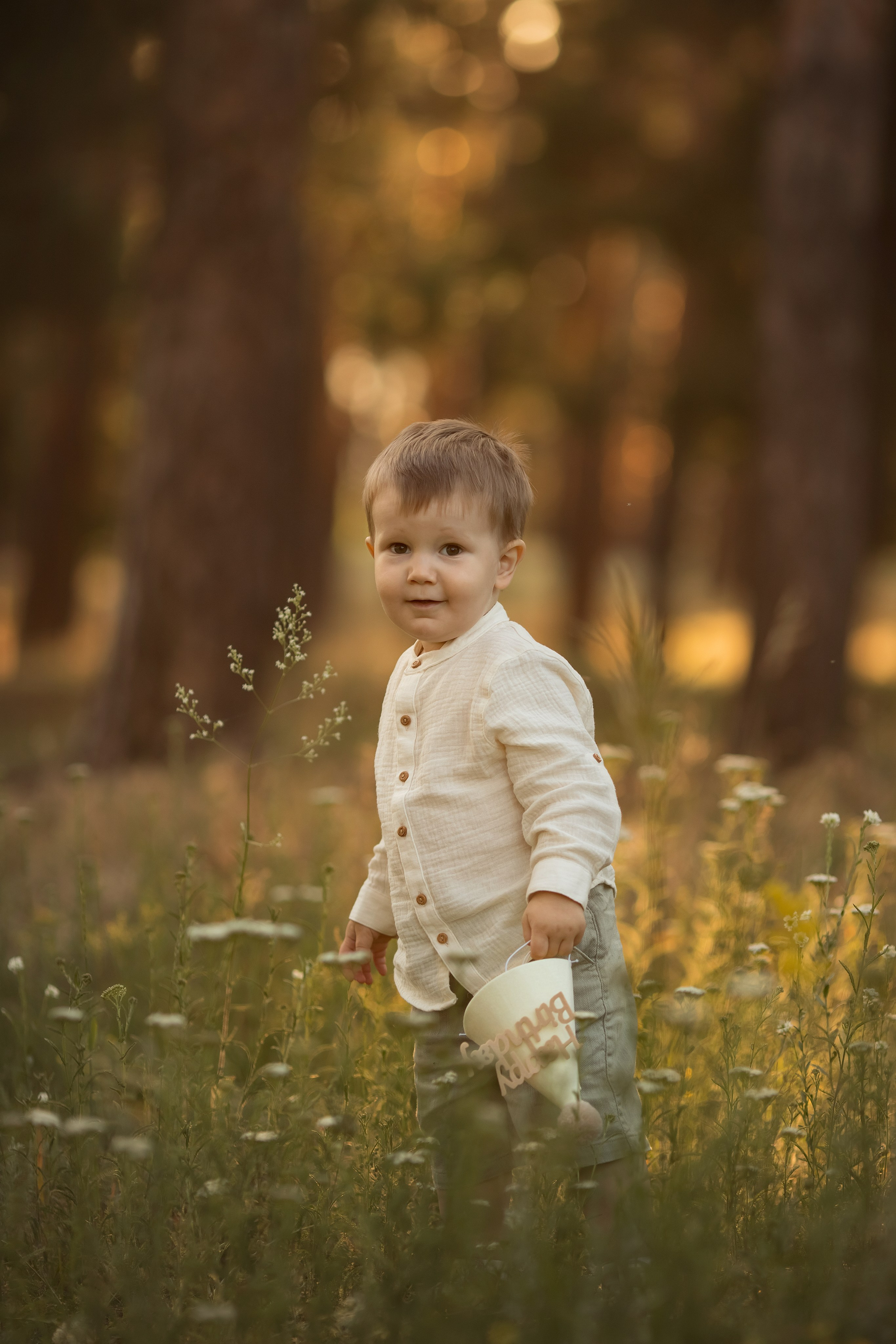 Солнечный лес. Семейный и детский фотограф в Саратове Полина Коткина