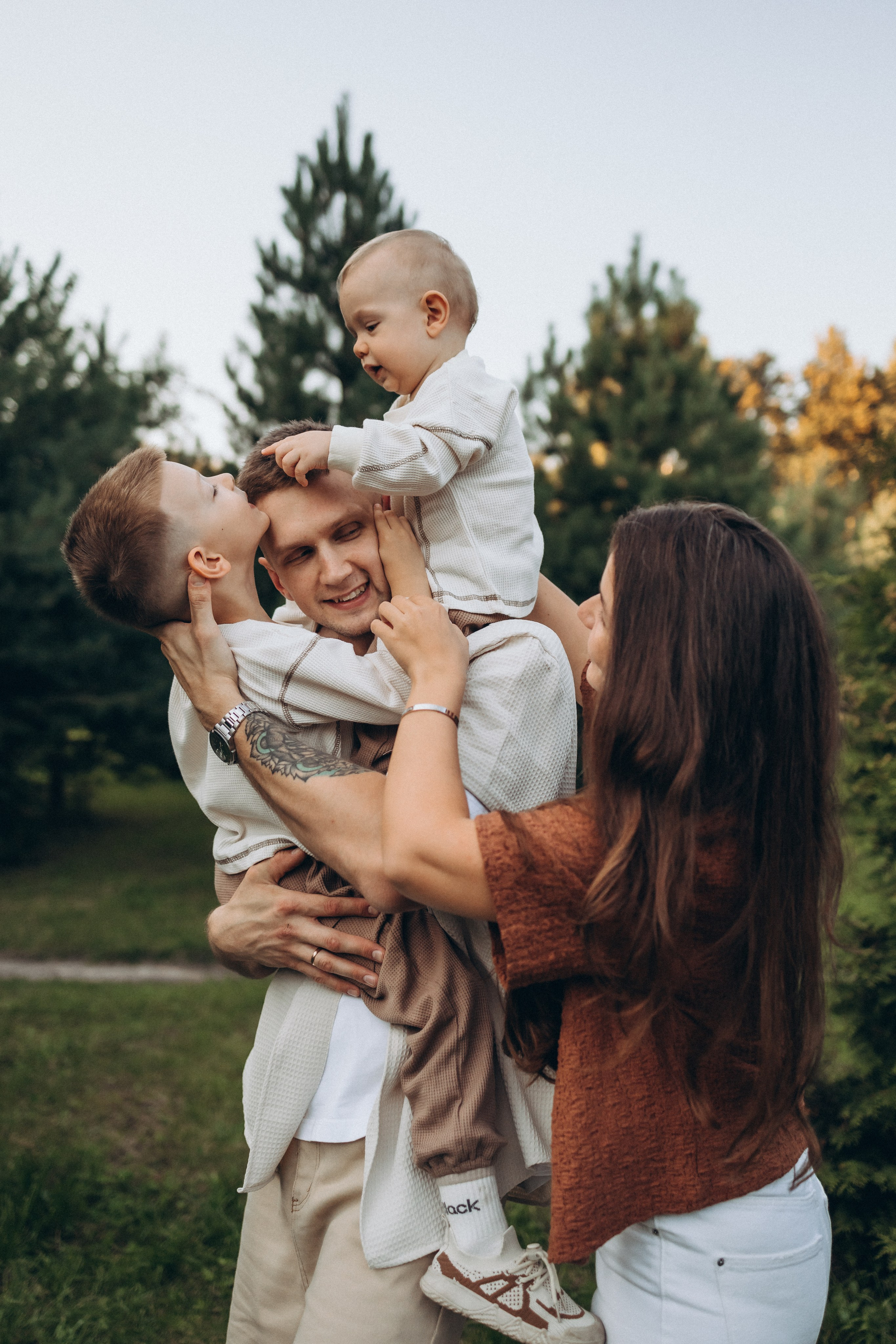 Марина, Семён, Арсений, Артём. Фотограф Нижний Новгород