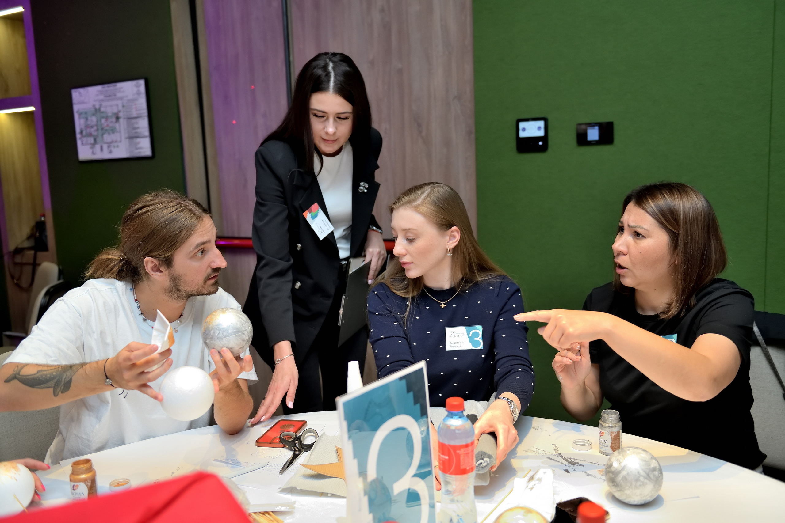 "Тренинг-сессии на корпоративных мероприятиях".