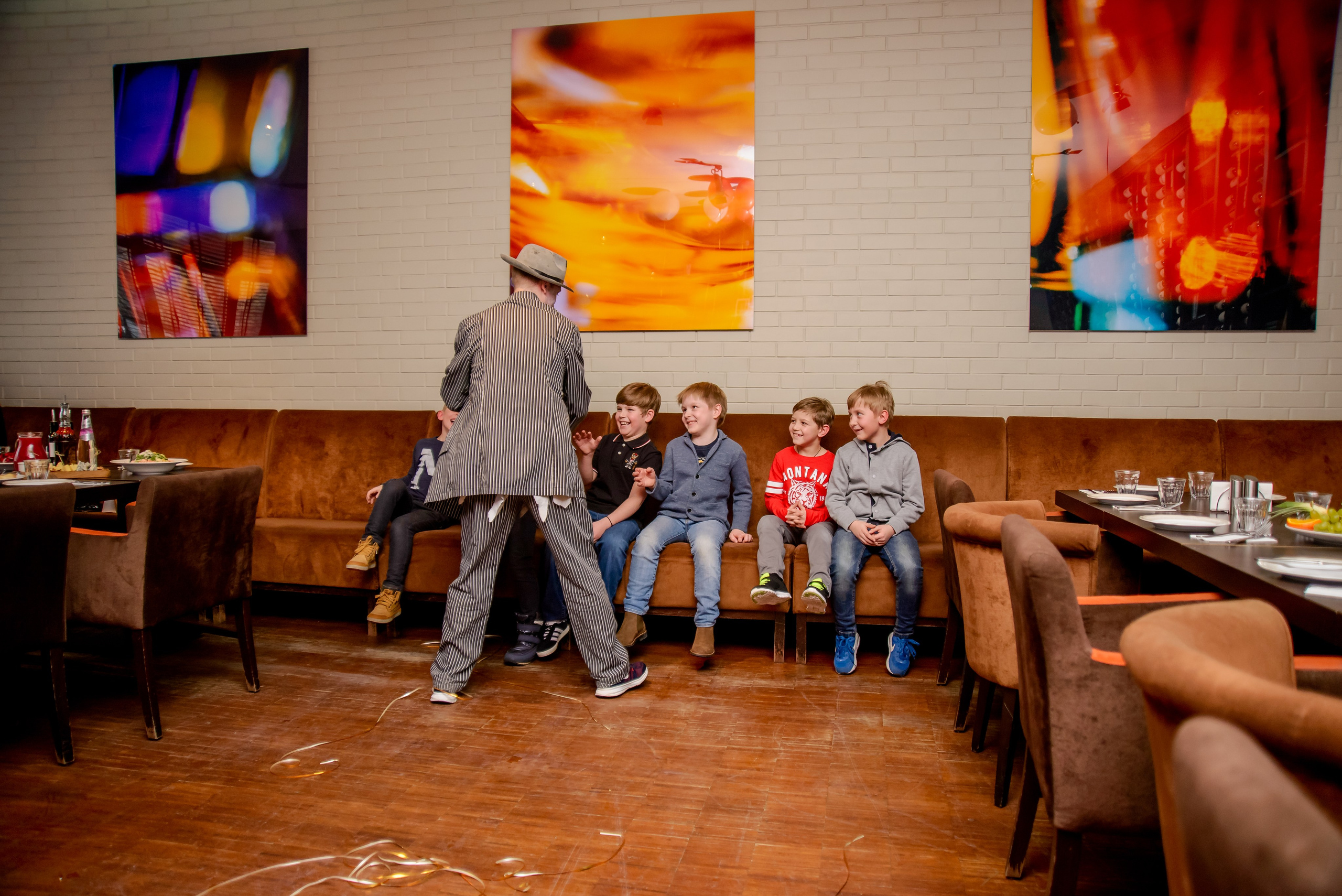 Детский день рождения в ресторане