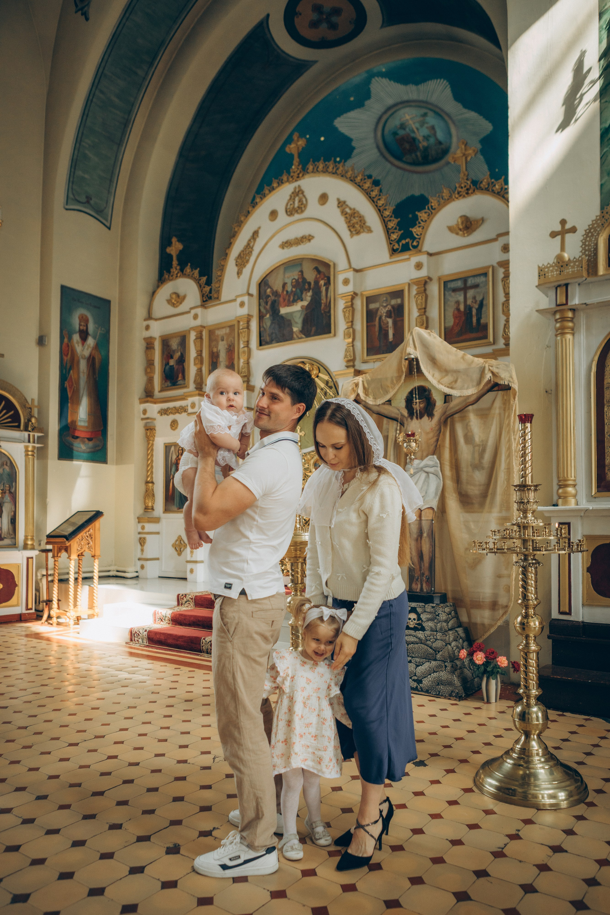 Крещение Тимофея. Семейный фотограф и фотограф на роды в Ростове-на-Дону Мухина Виктория